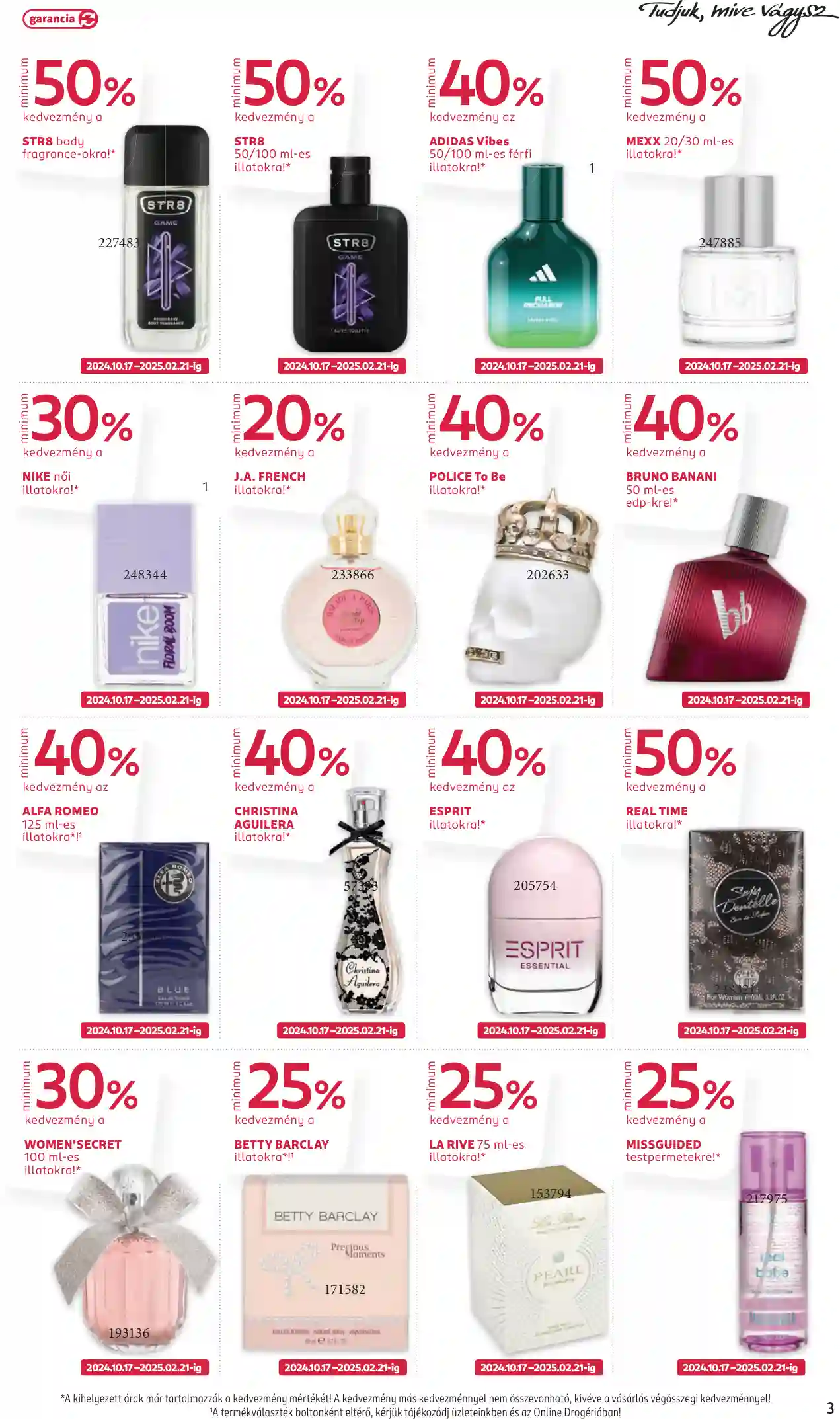 Rossmann akciós újság 47. hét (13 oldal)