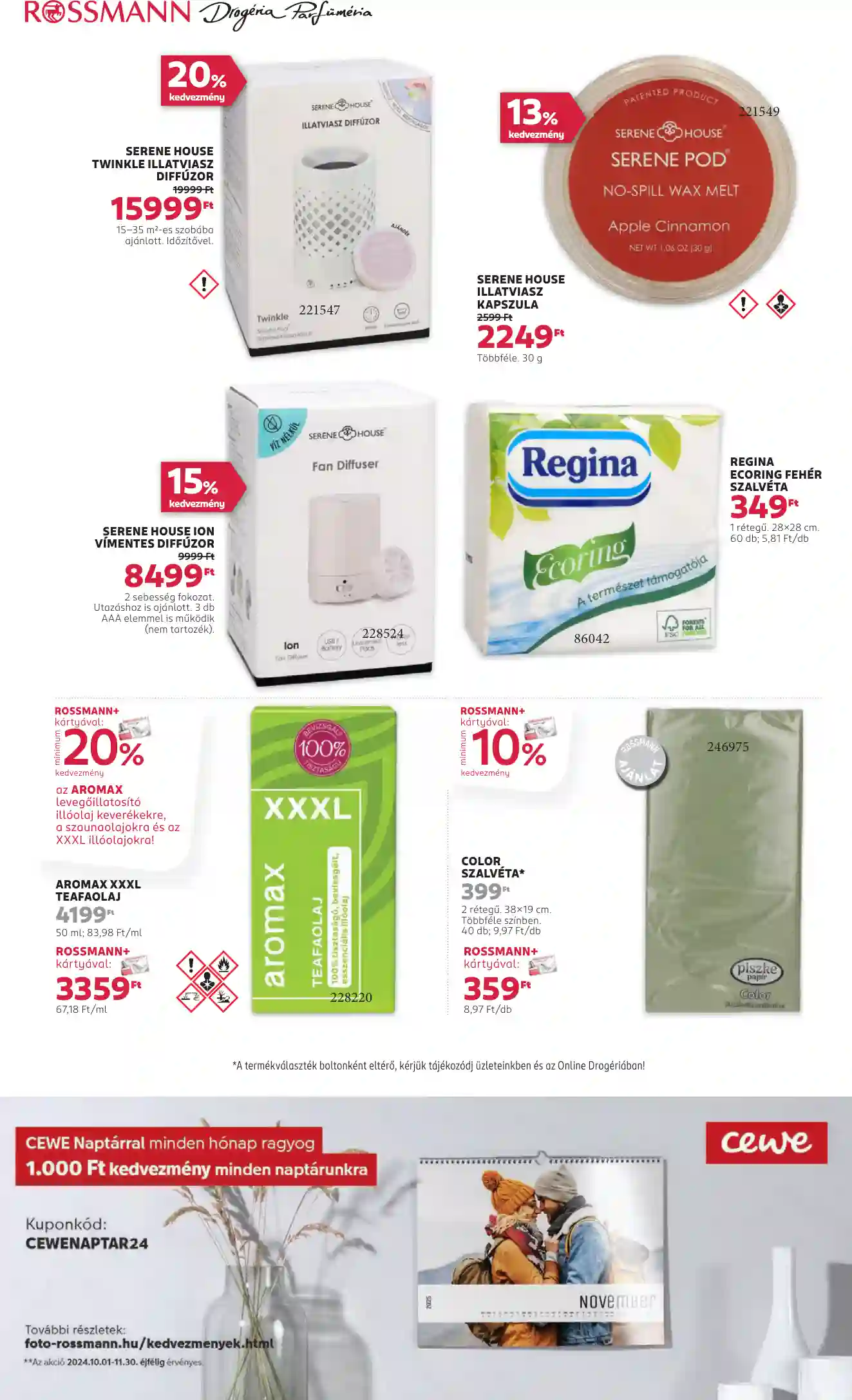 Rossmann akciós újság 47. hét (17 oldal)
