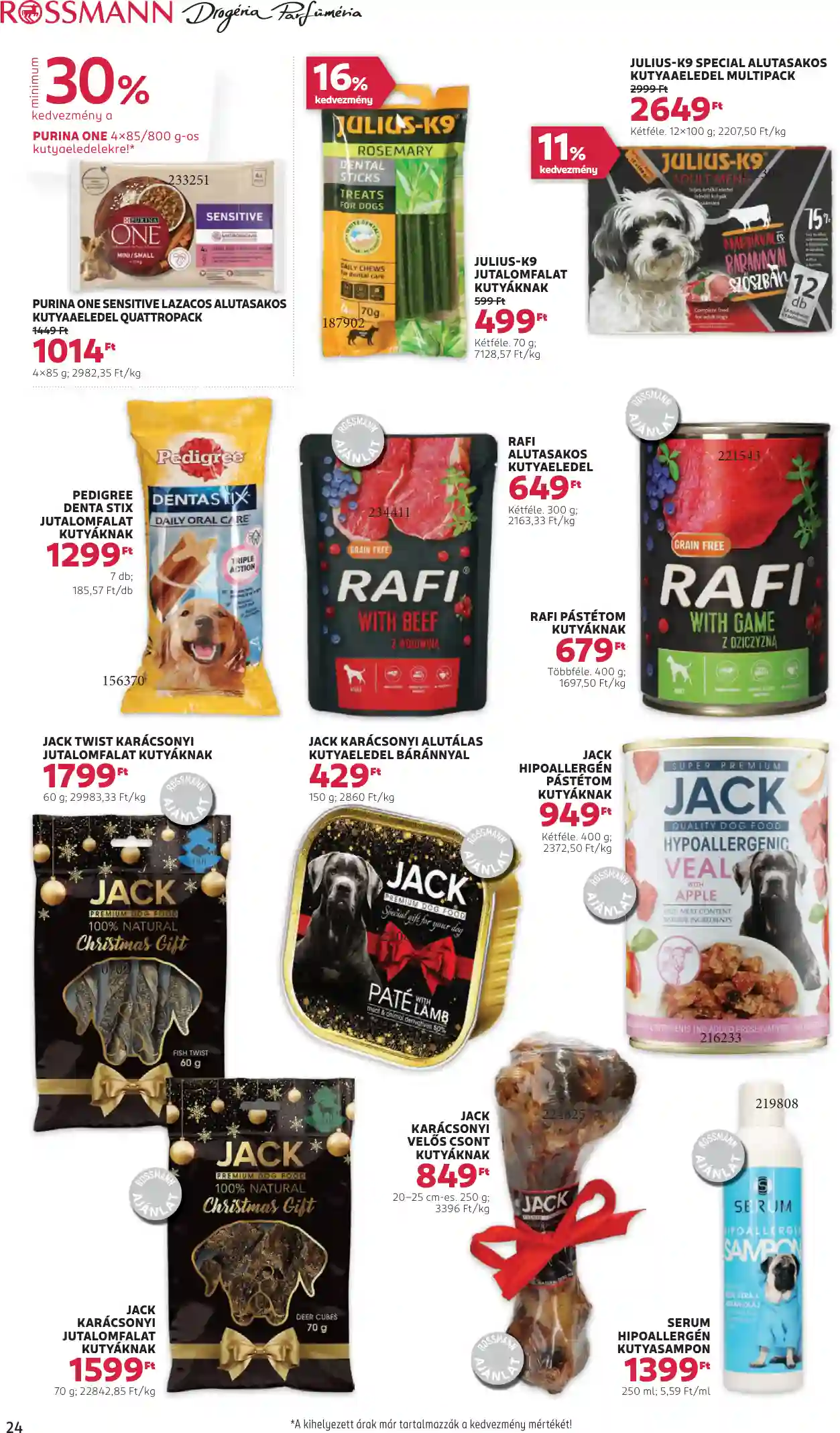 Rossmann akciós újság 47. hét (19 oldal)