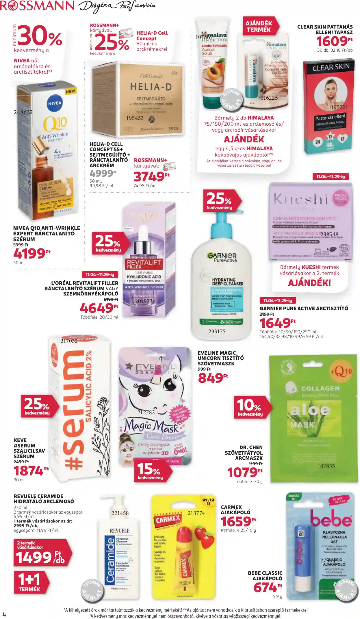 Rossmann akciós újság 47. hét (24 oldal)