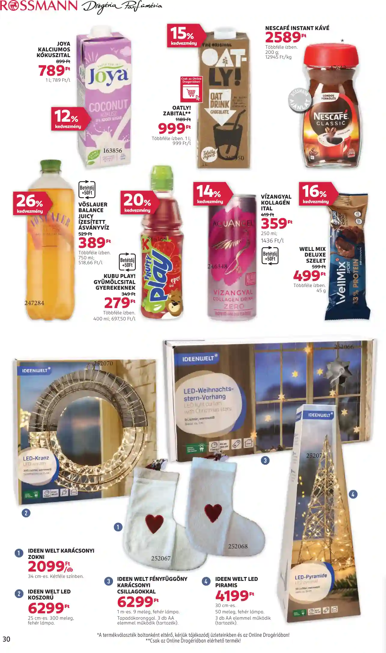 Rossmann akciós újság 47. hét (26 oldal)