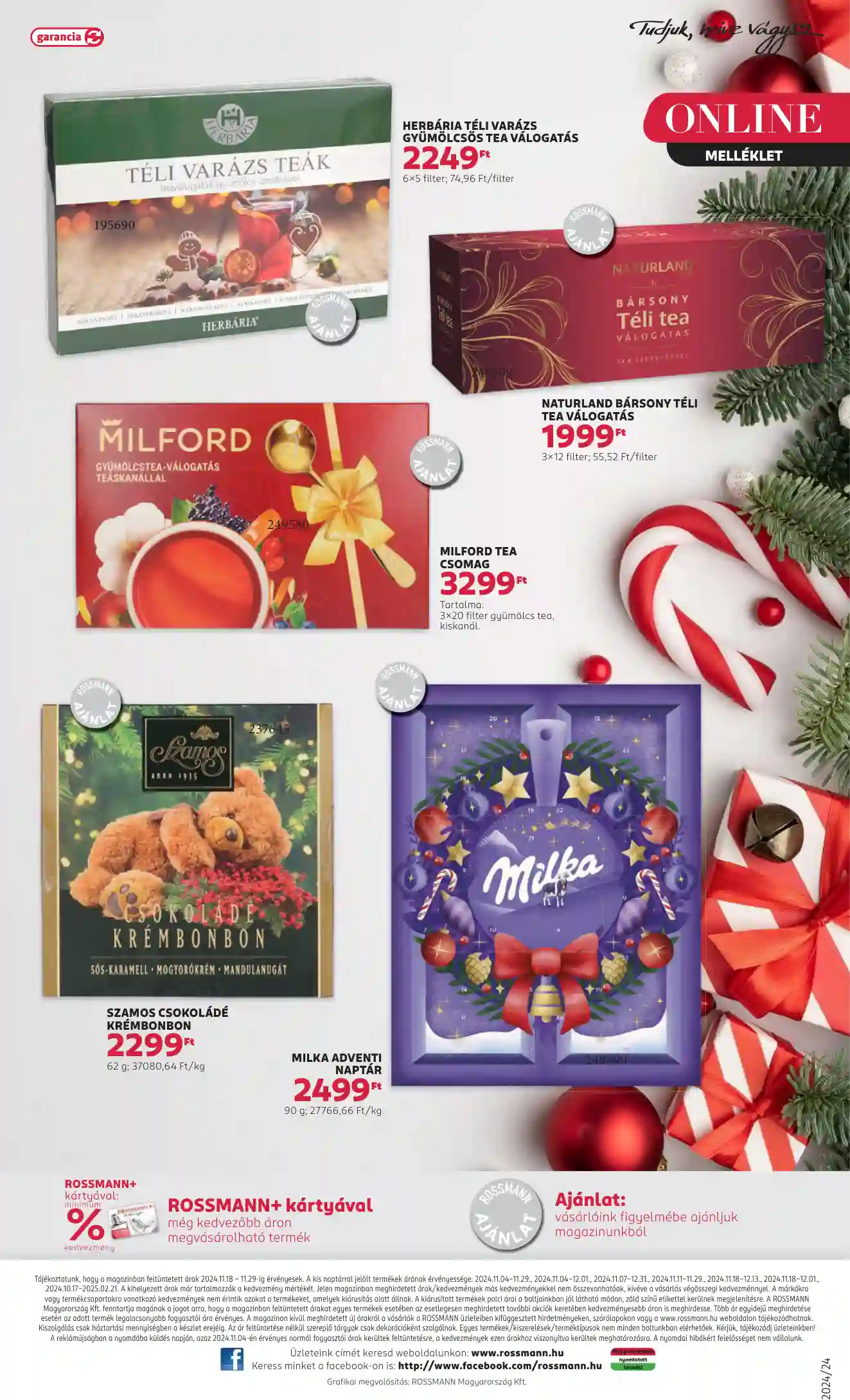 Rossmann akciós újság 47. hét (27 oldal)