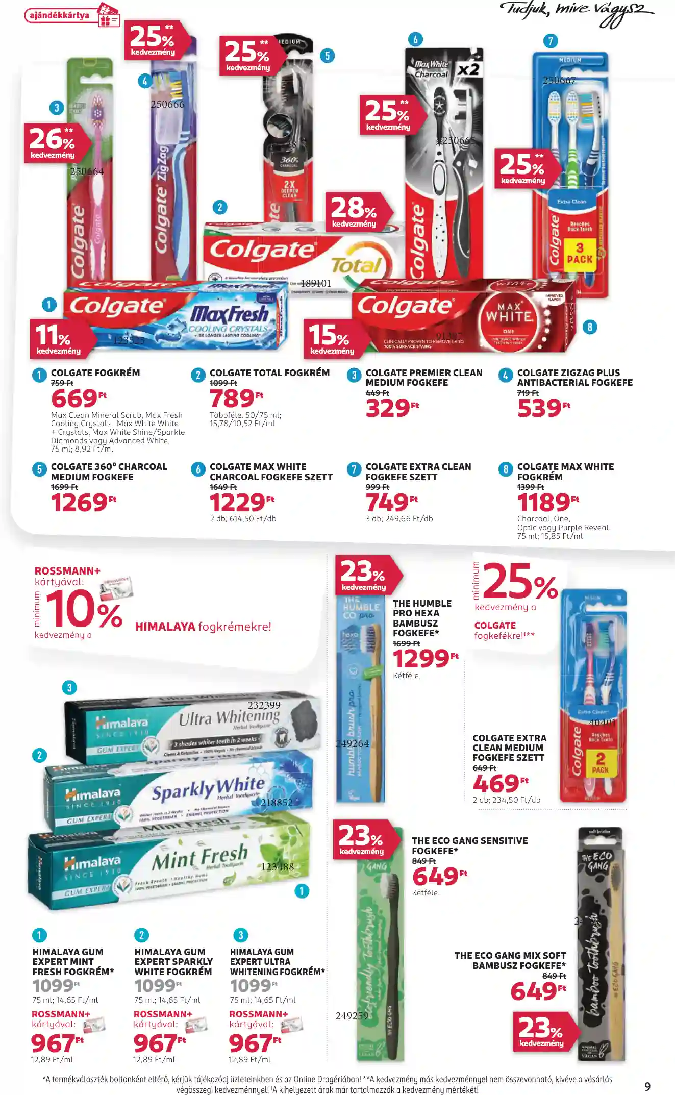Rossmann akciós újság 47. hét (34 oldal)