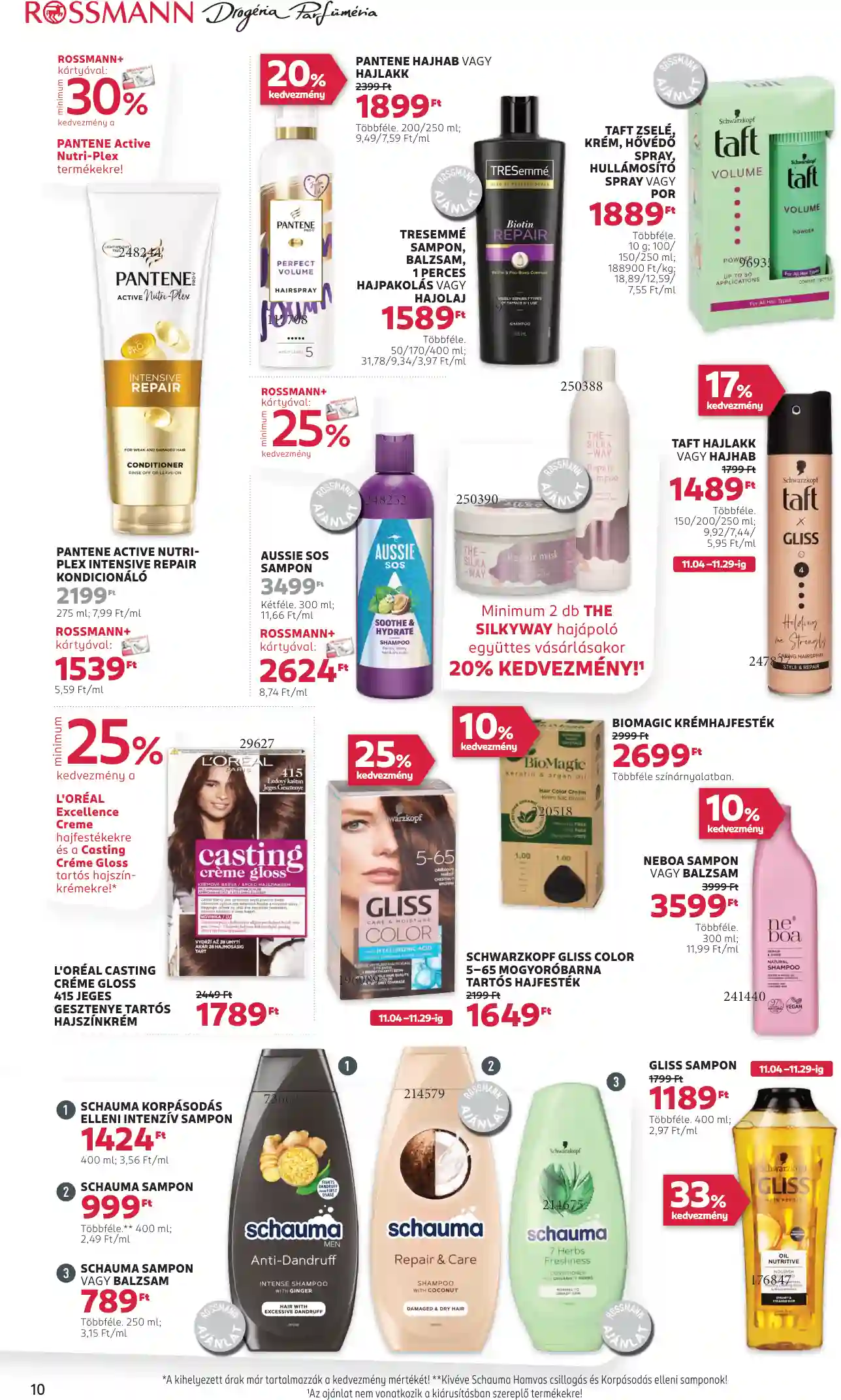 Rossmann akciós újság 47. hét (35 oldal)