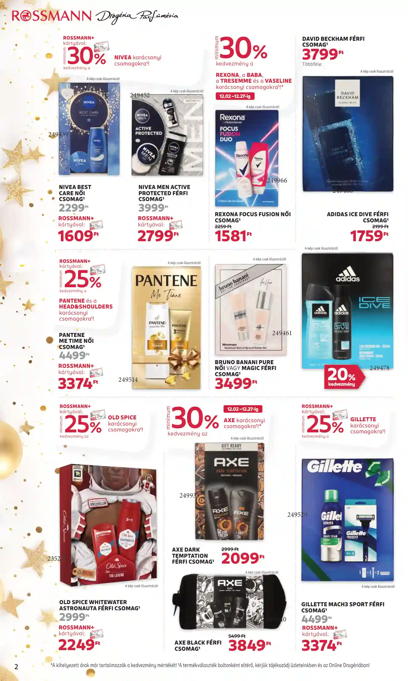 Rossmann akciós újság 49. hét (2 oldal)