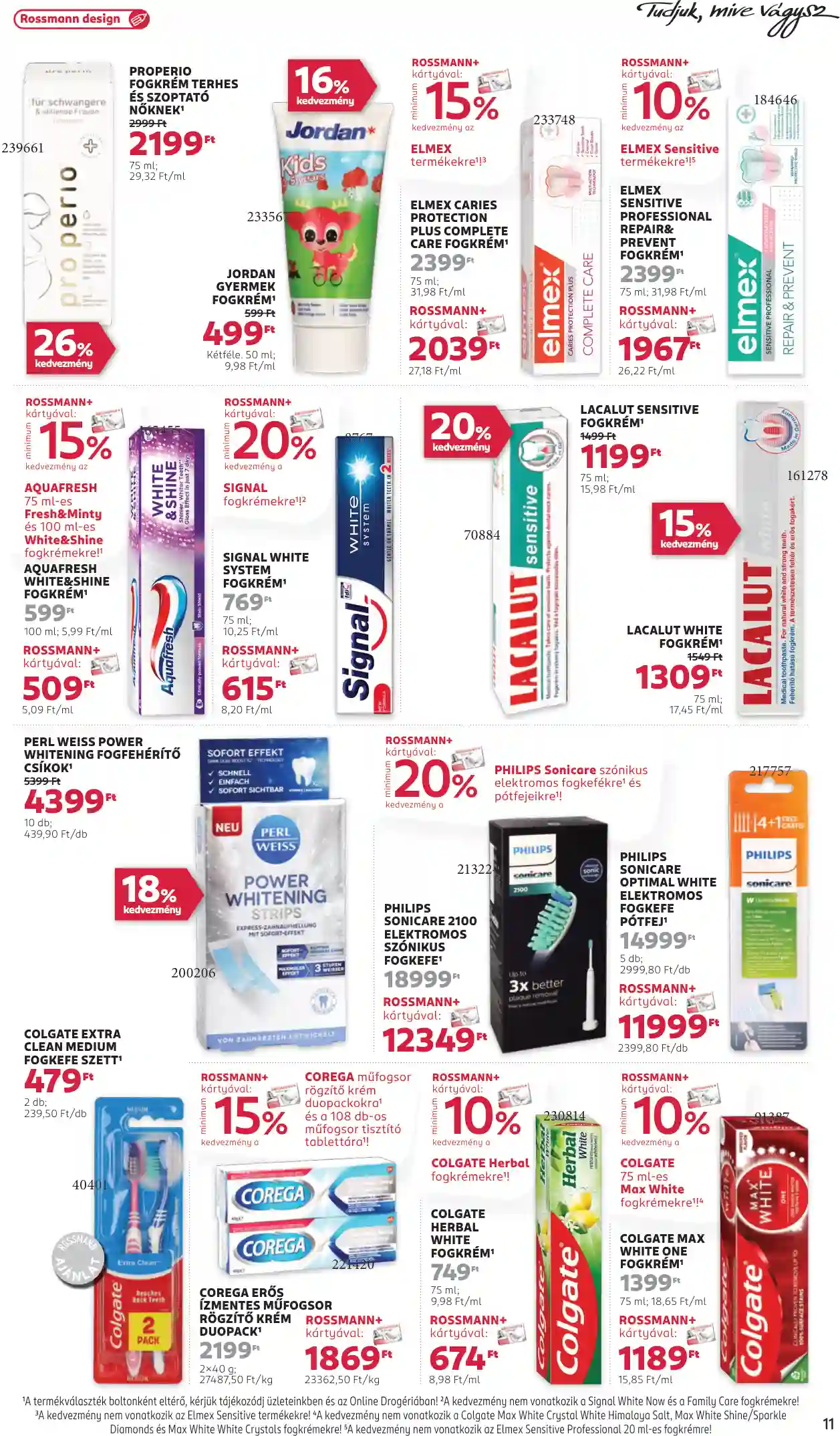 Rossmann akciós újság 49. hét (3 oldal)