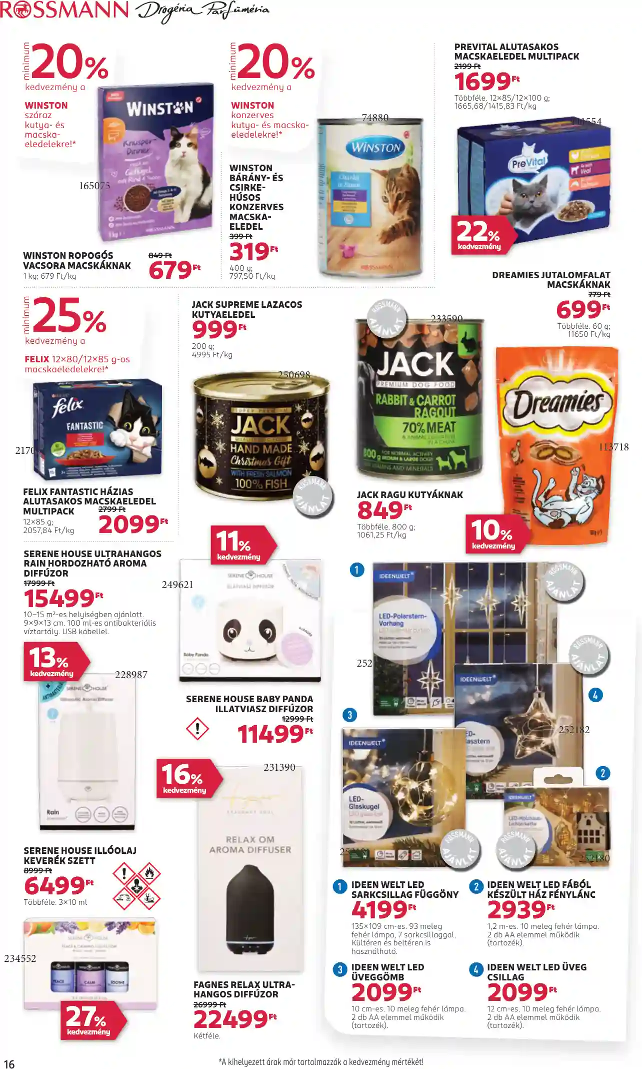 Rossmann akciós újság 49. hét (10 oldal)
