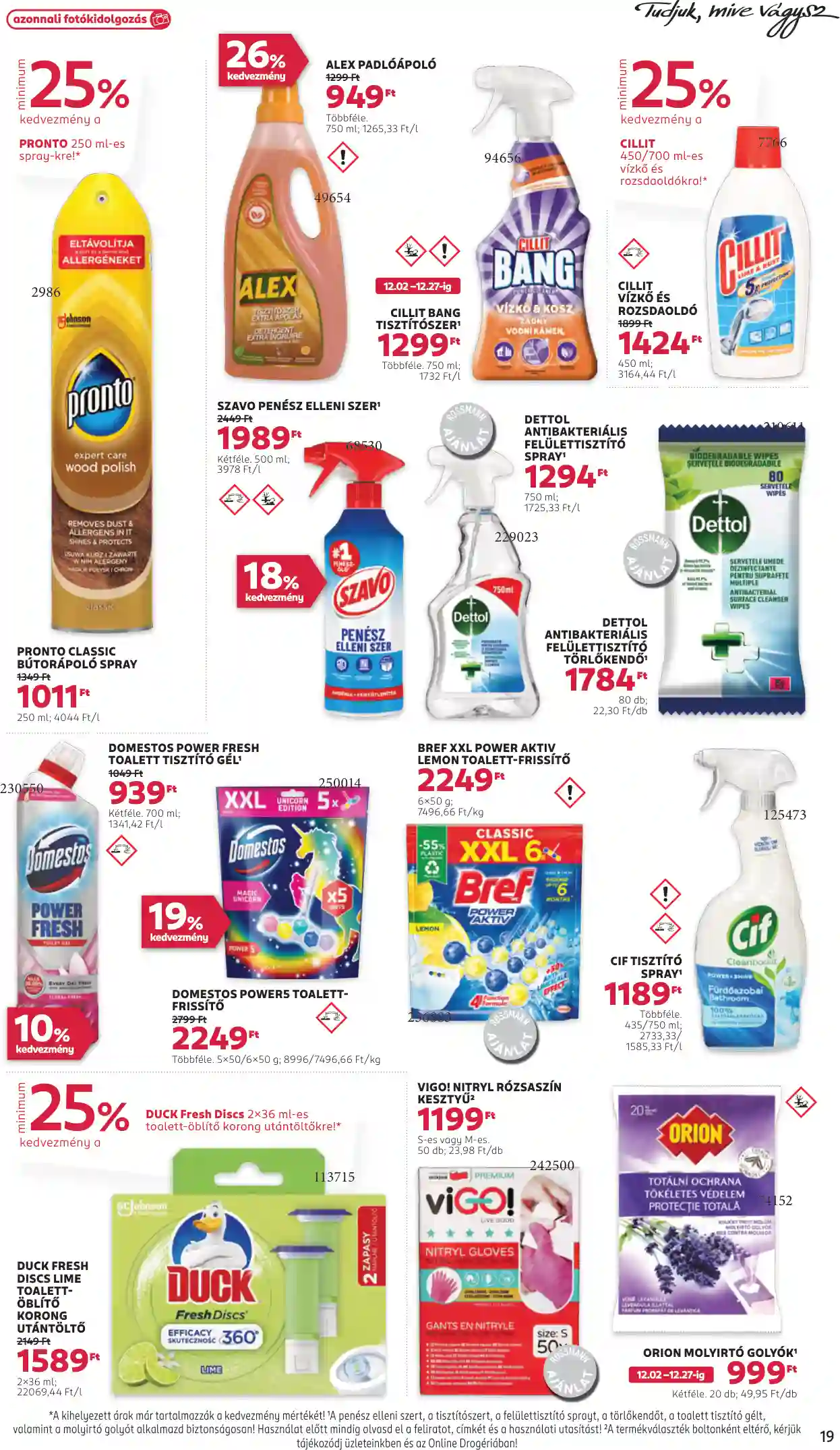 Rossmann akciós újság 49. hét (14 oldal)