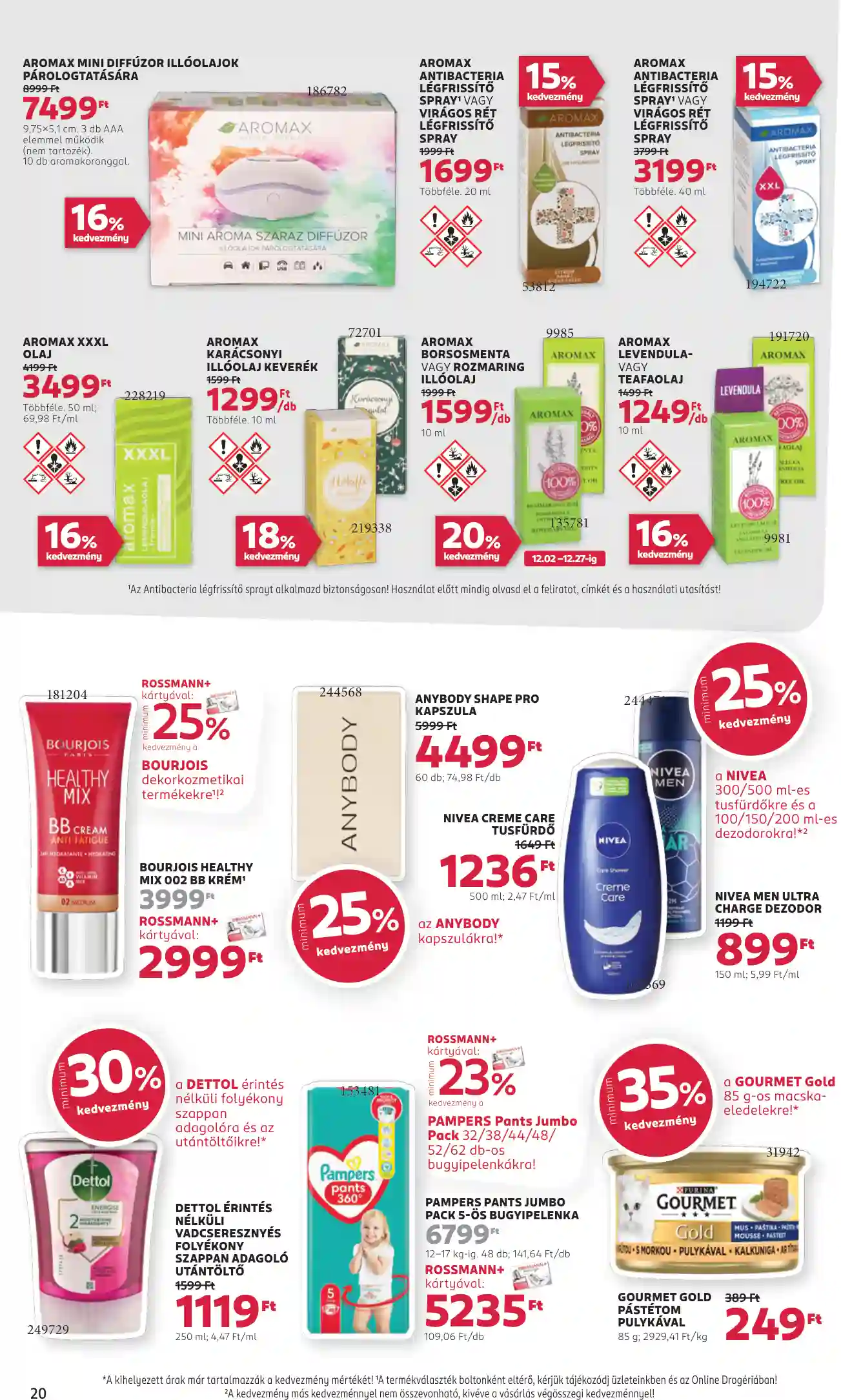 Rossmann akciós újság 49. hét (15 oldal)