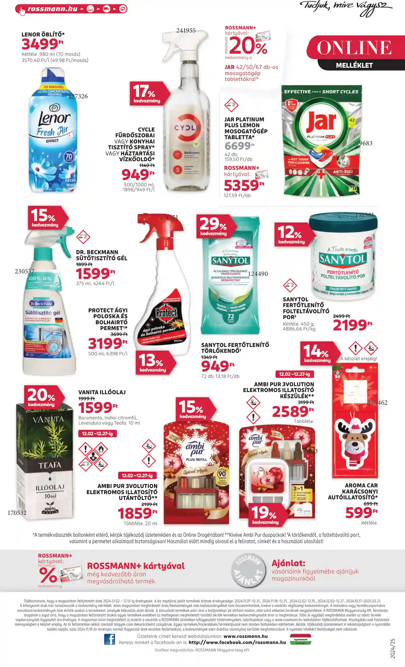 Rossmann akciós újság 49. hét (27 oldal)