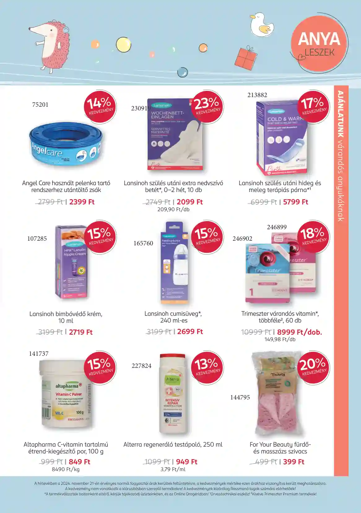 Rossmann akciós újság 50. hét (3 oldal)