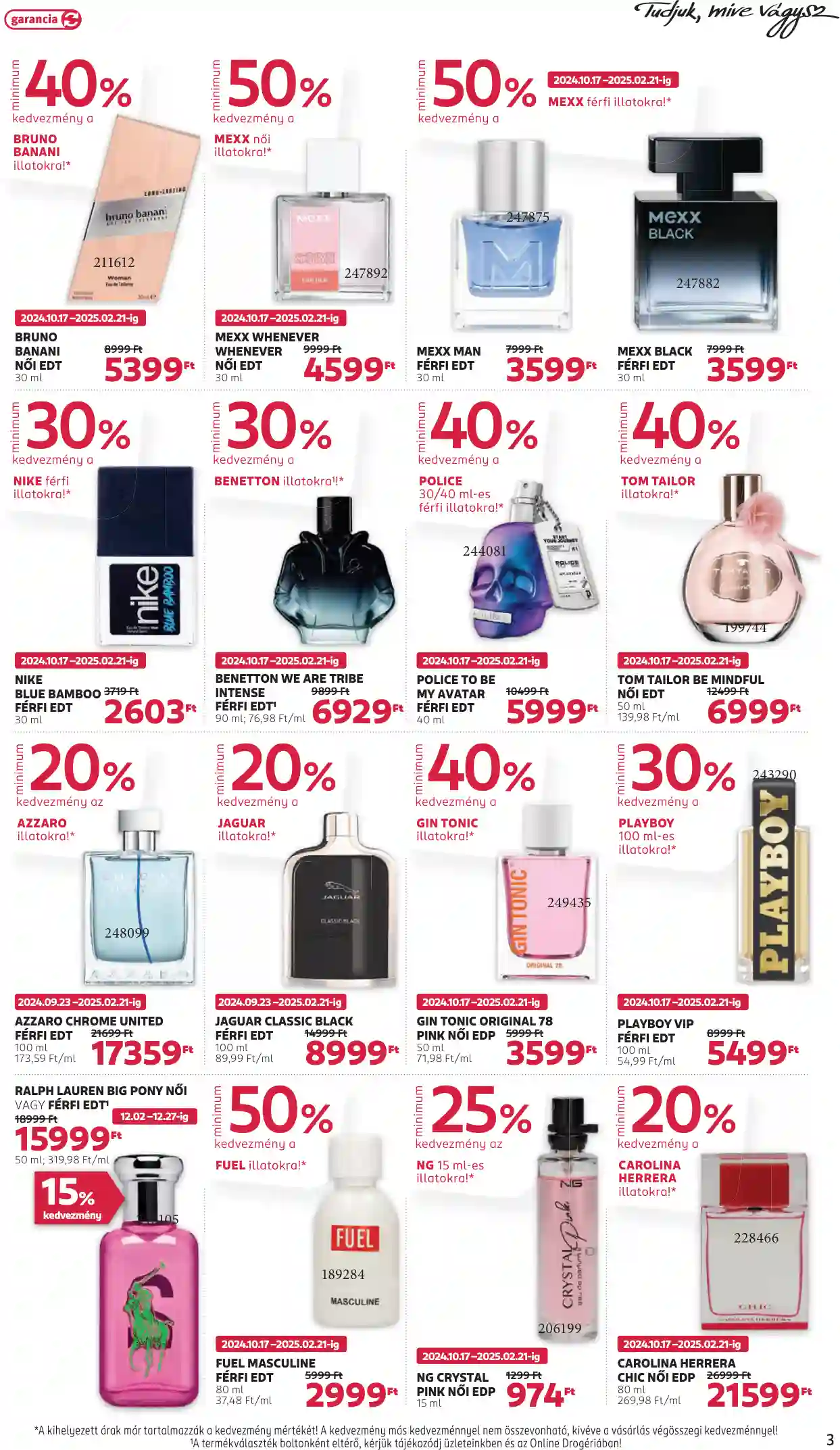 Rossmann akciós újság 51. hét (13 oldal)