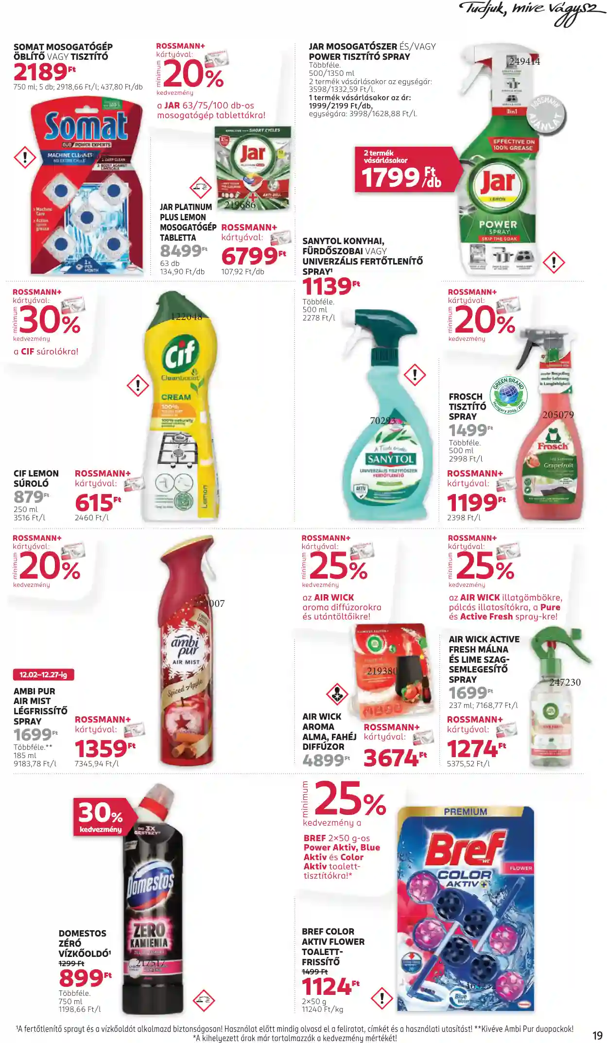 Rossmann akciós újság 51. hét (14 oldal)