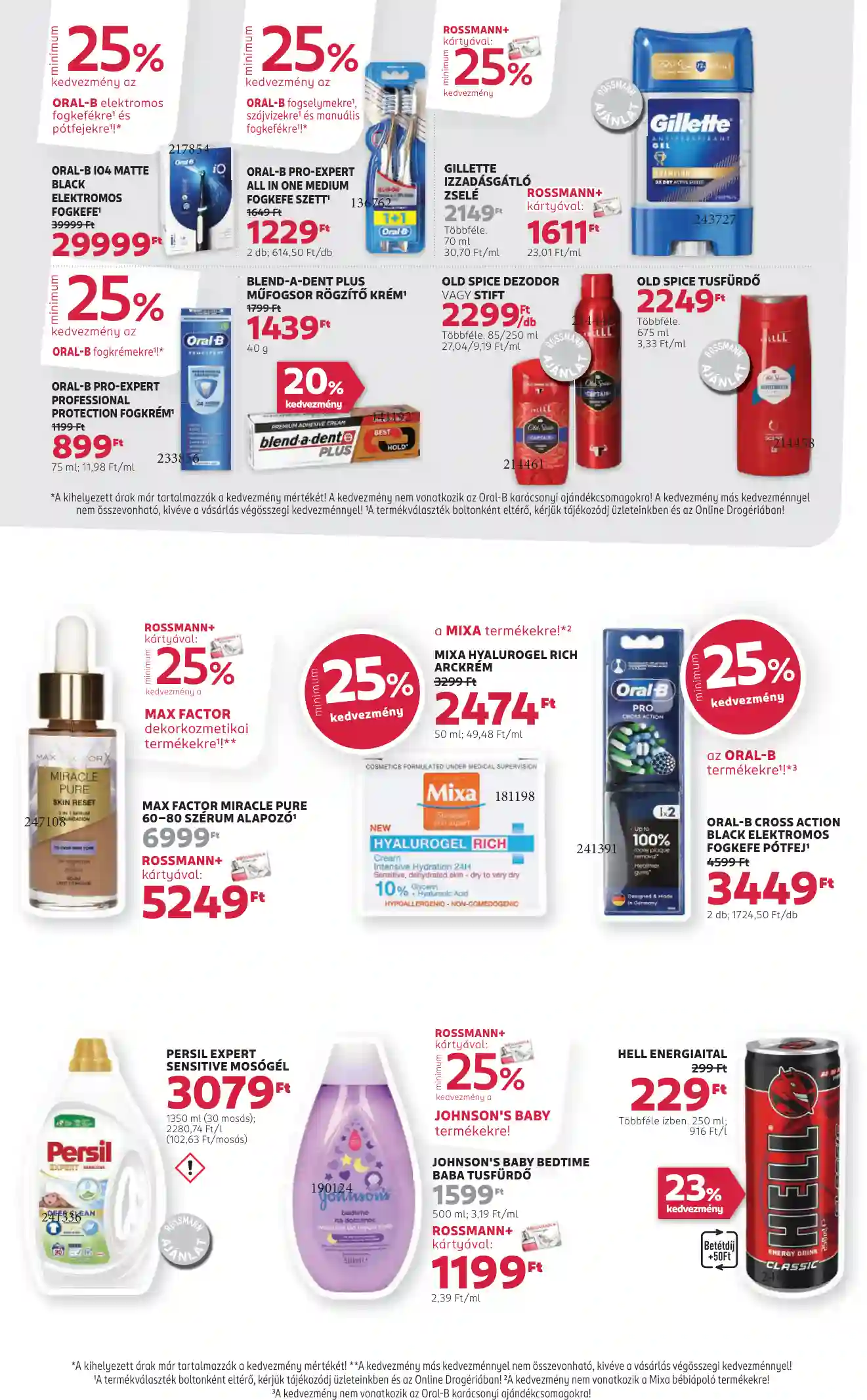Rossmann akciós újság 51. hét (15 oldal)