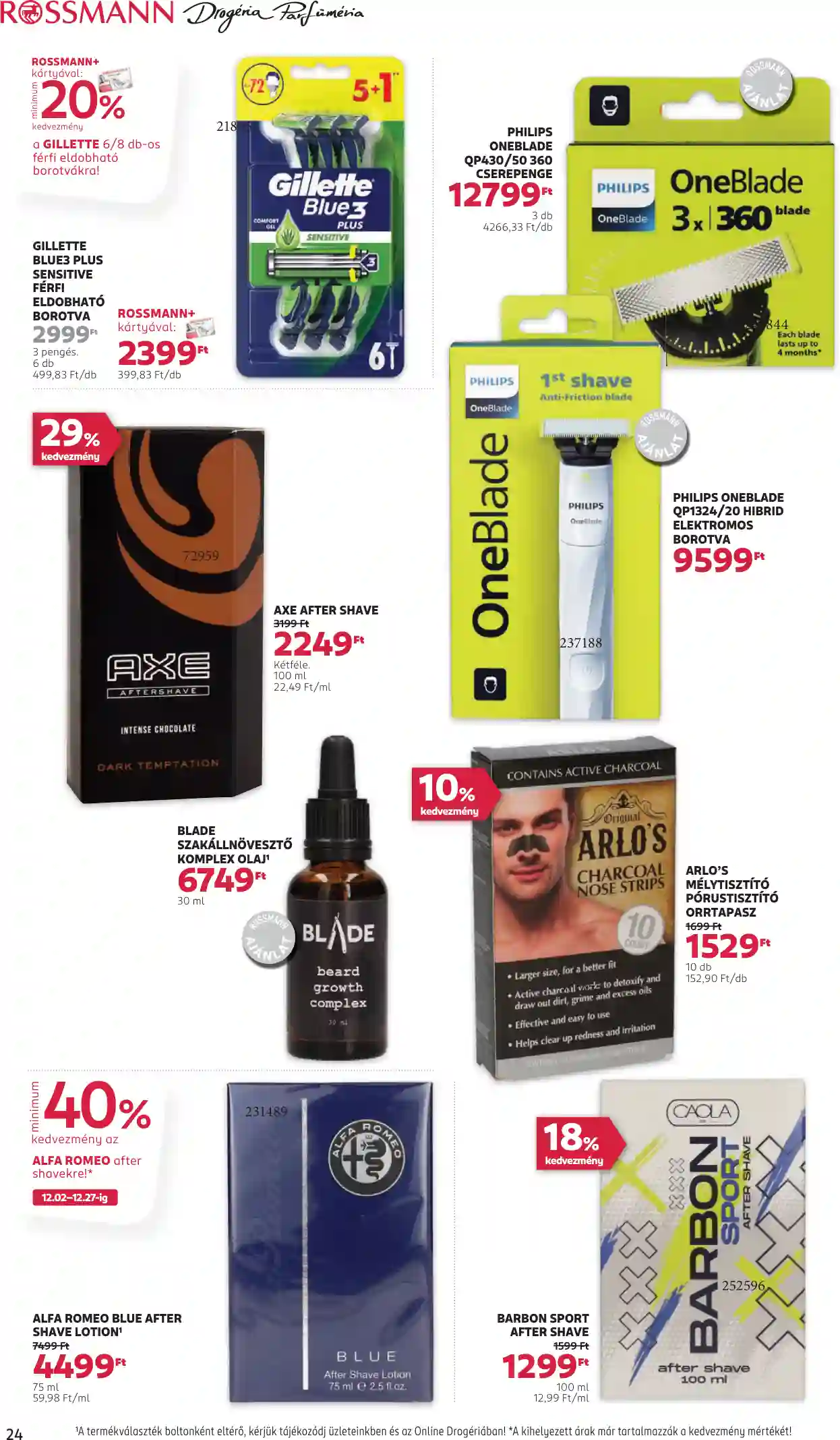 Rossmann akciós újság 51. hét (19 oldal)