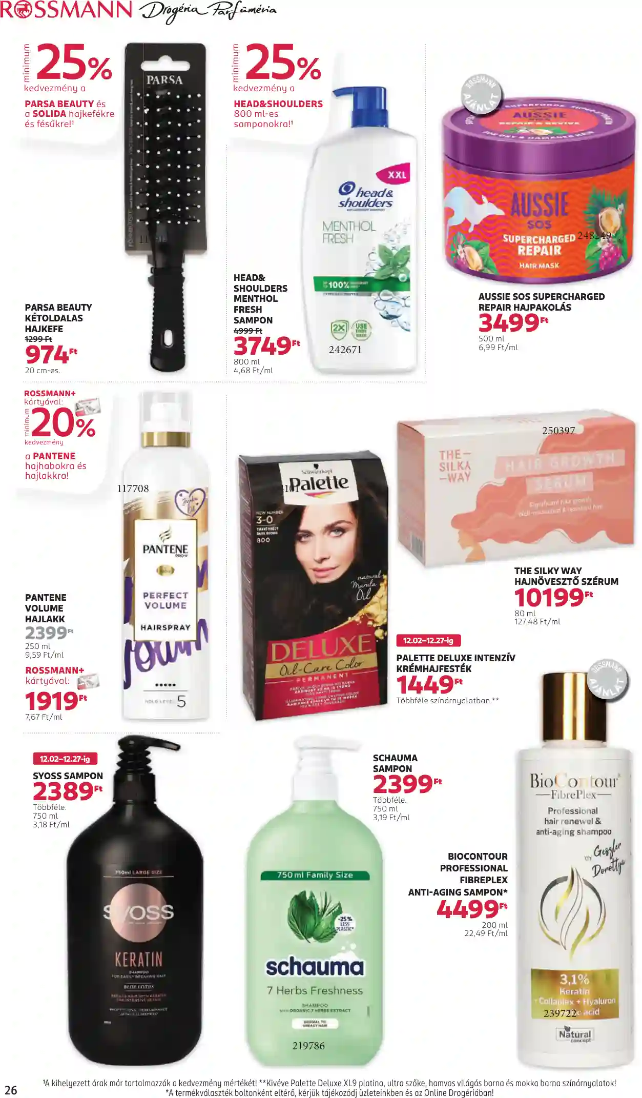 Rossmann akciós újság 51. hét (21 oldal)