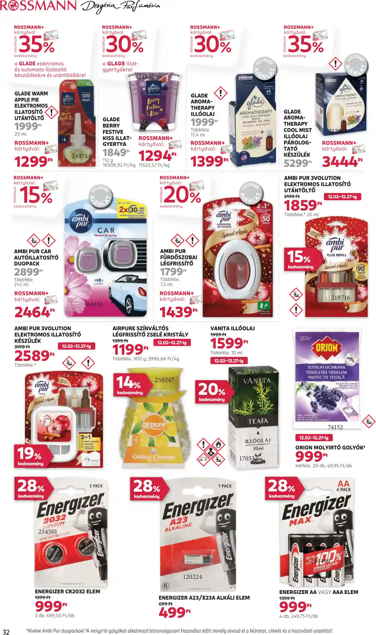 Rossmann akciós újság 51. hét (28 oldal)