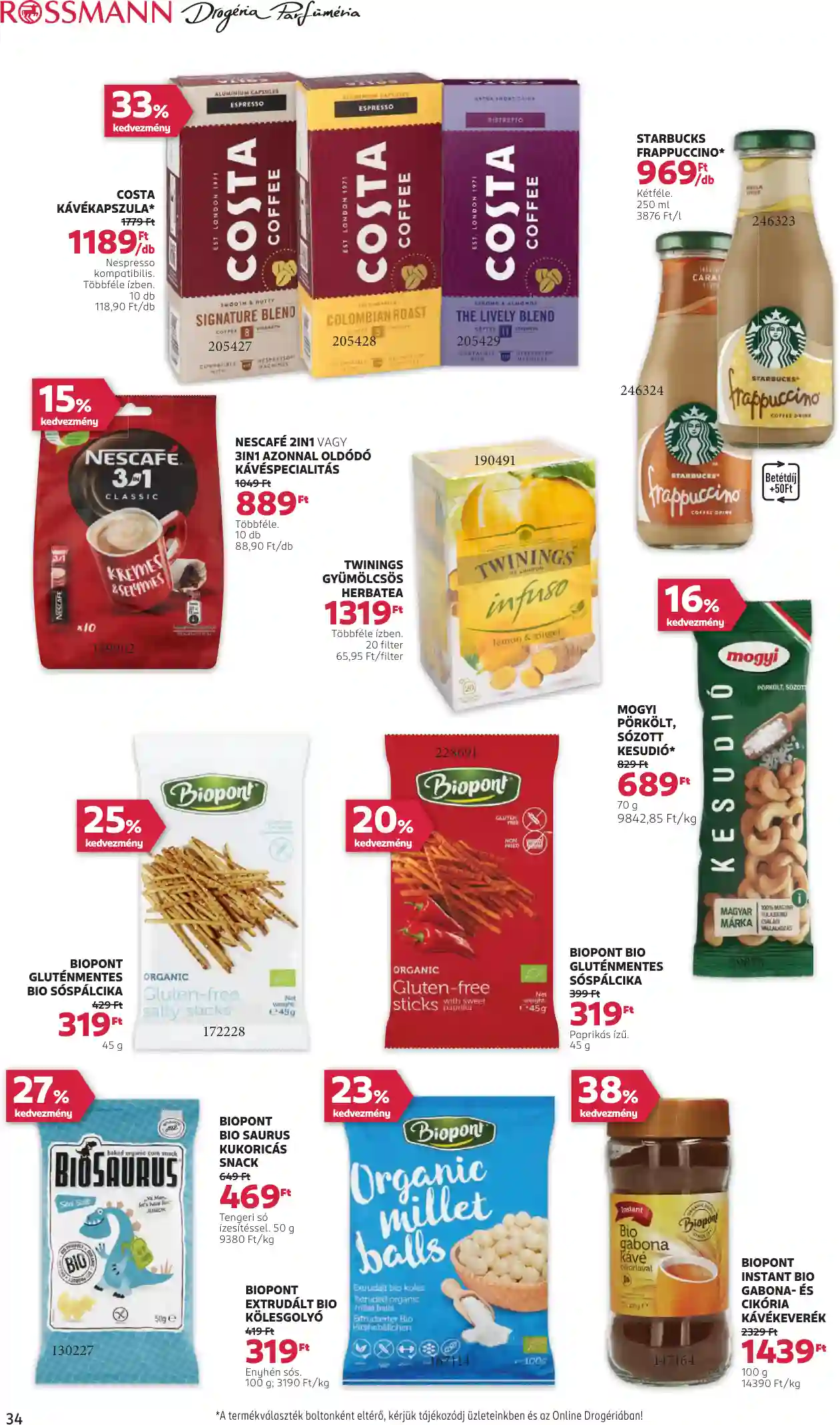 Rossmann akciós újság 51. hét (32 oldal)