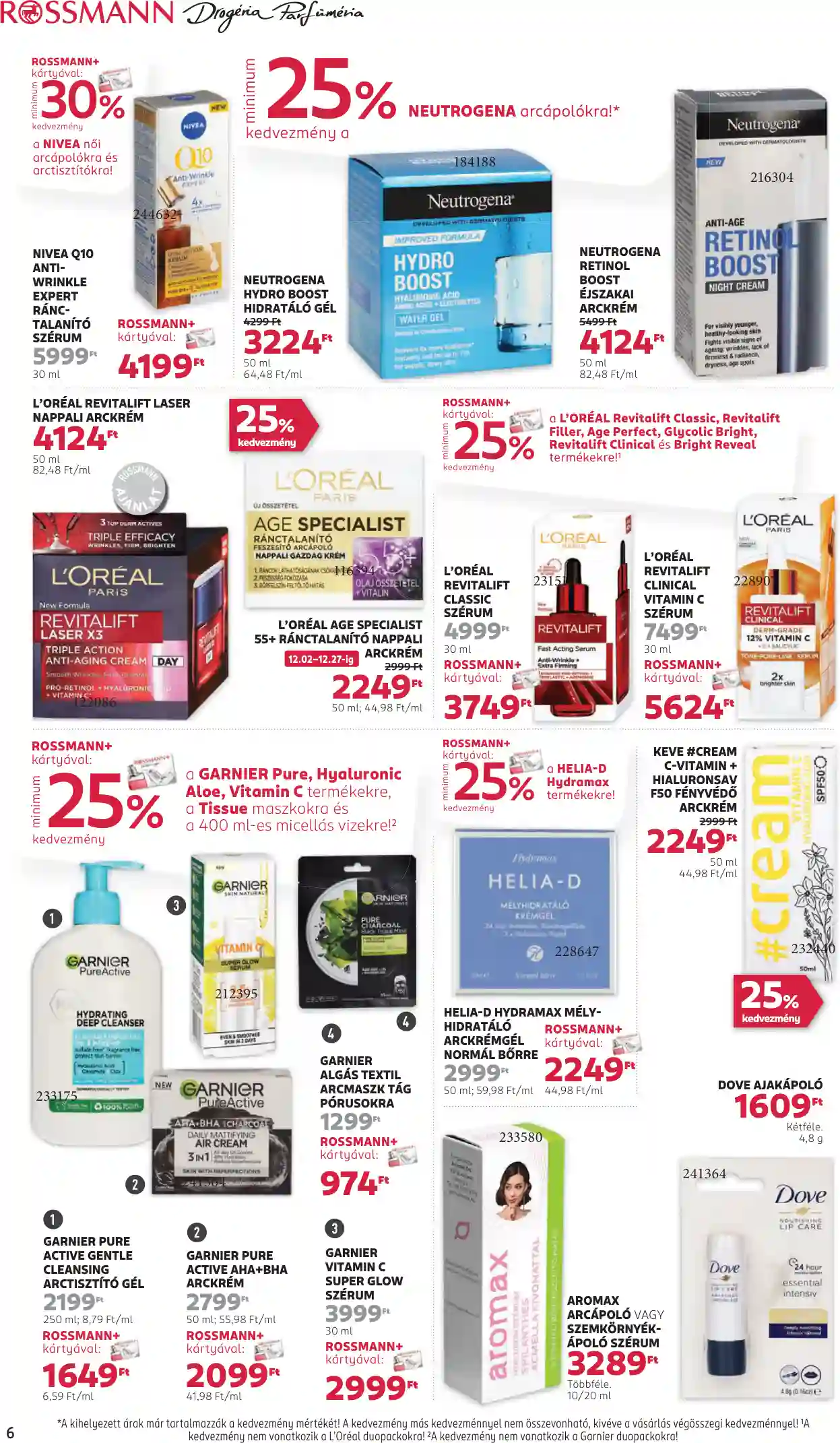 Rossmann akciós újság 51. hét (37 oldal)