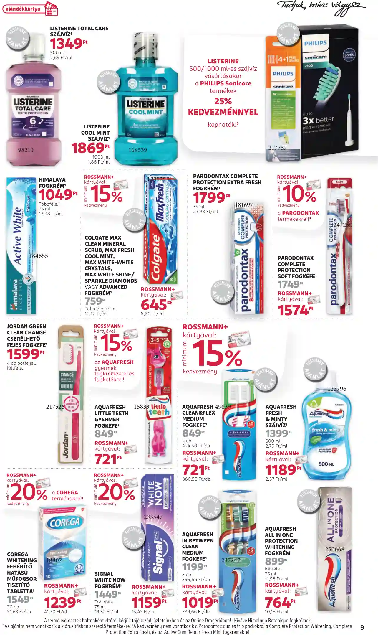 Rossmann akciós újság 51. hét (40 oldal)