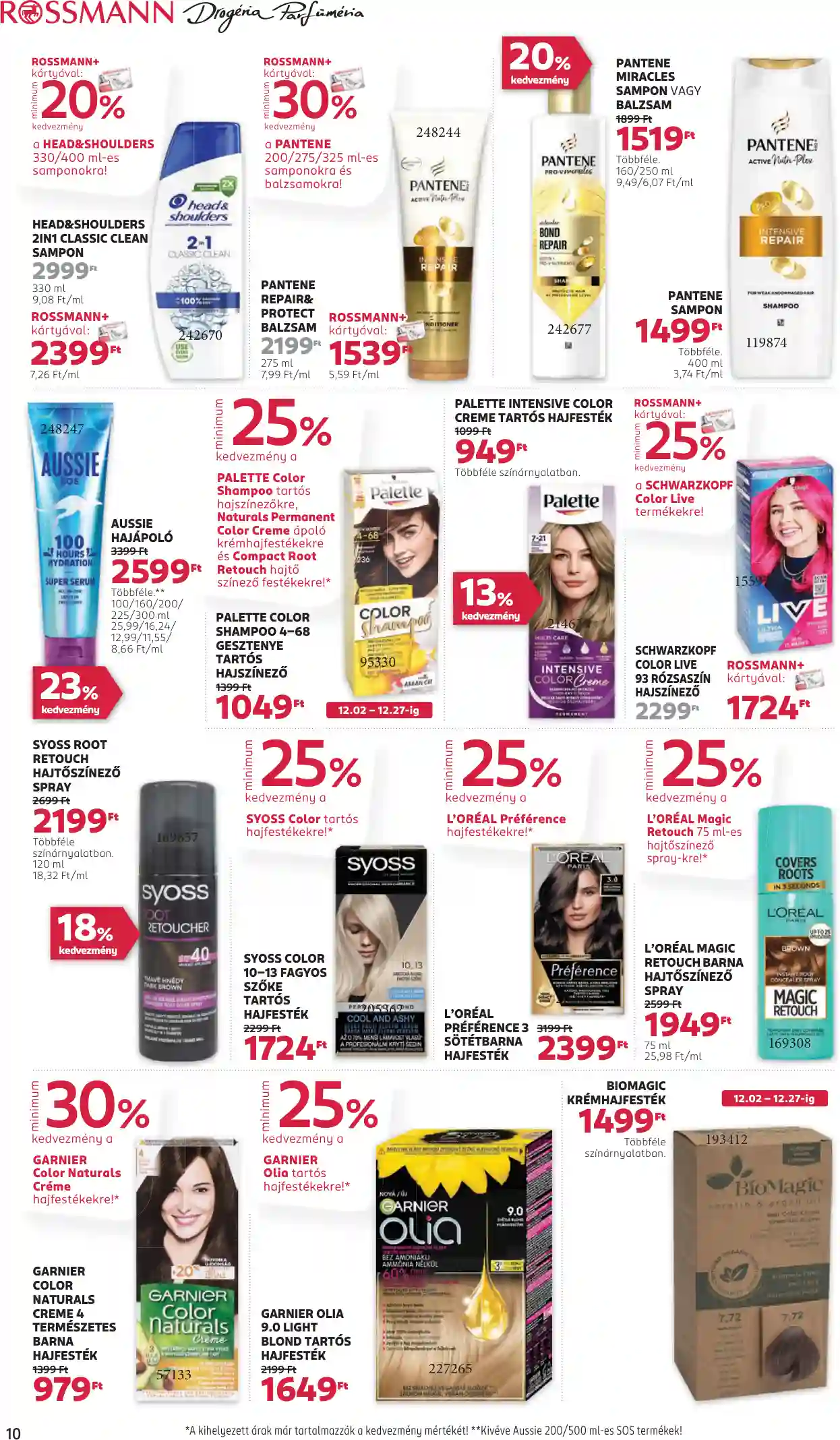 Rossmann akciós újság 51. hét (41 oldal)