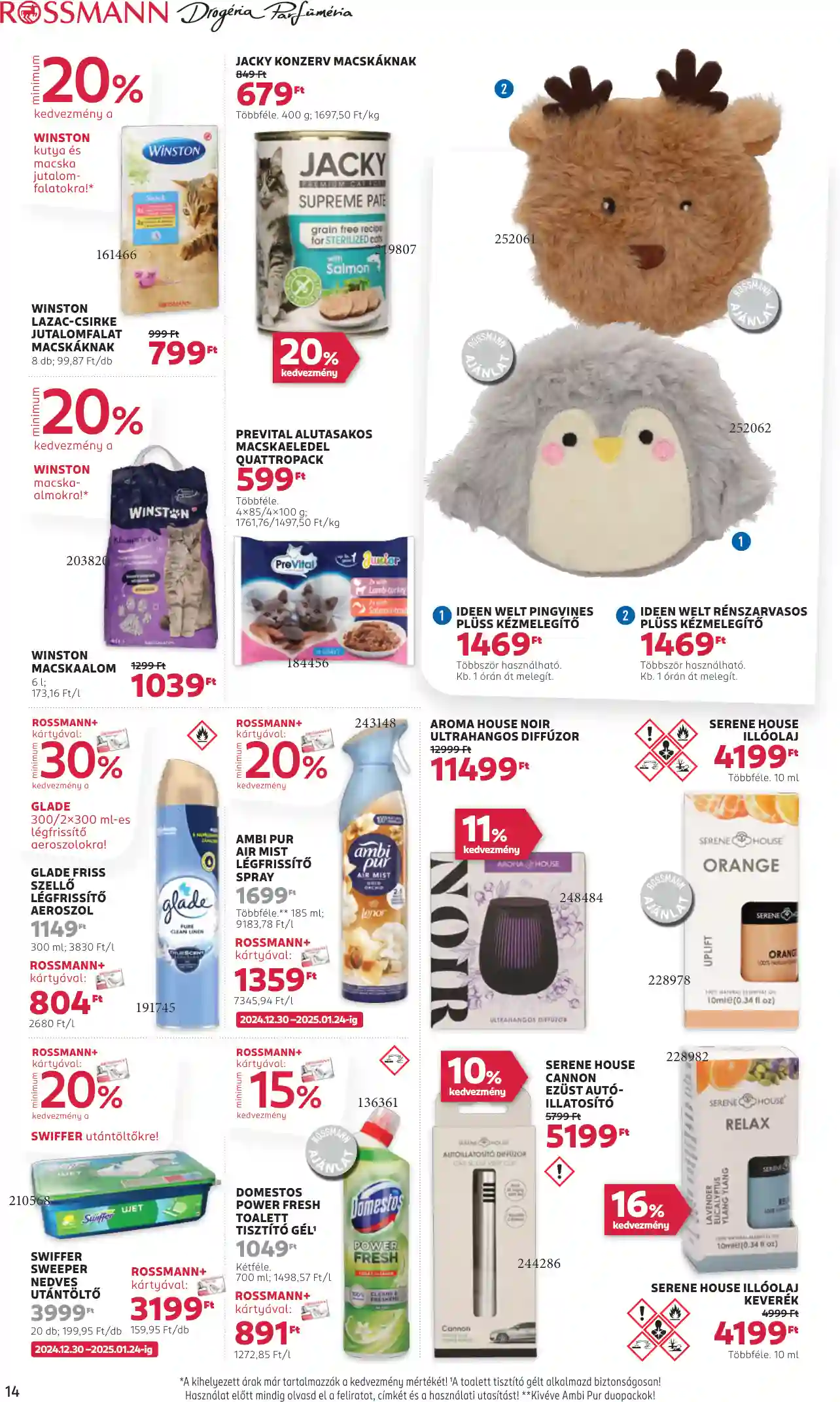 Rossmann akciós újság 1. hét (8 oldal)