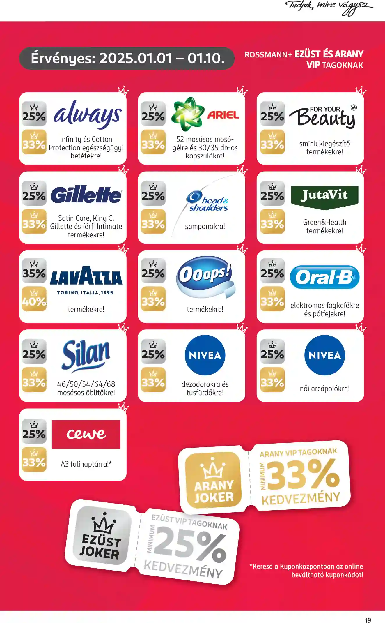 Rossmann akciós újság 1. hét (14 oldal)