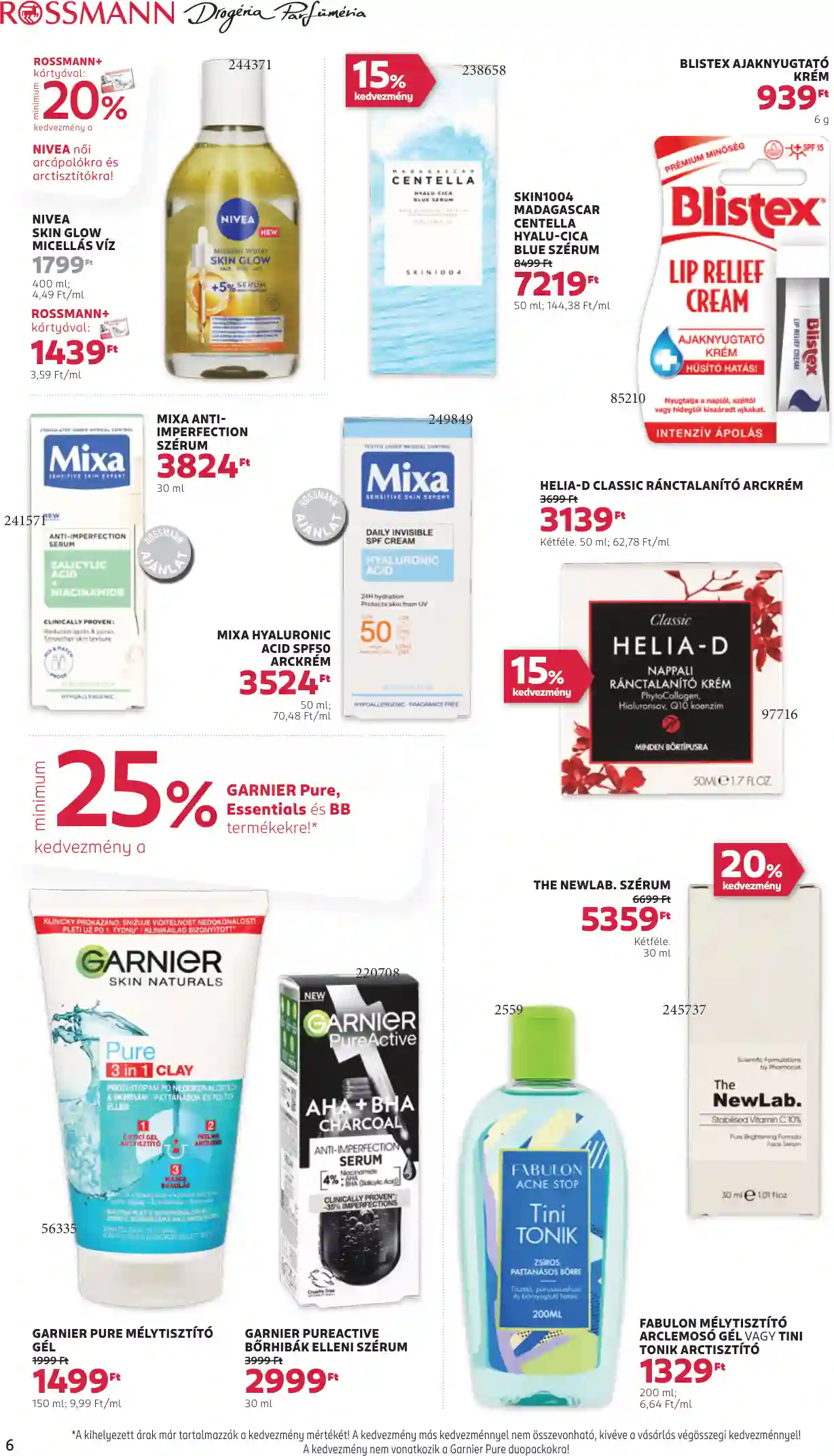 Rossmann akciós újság 1. hét (29 oldal)