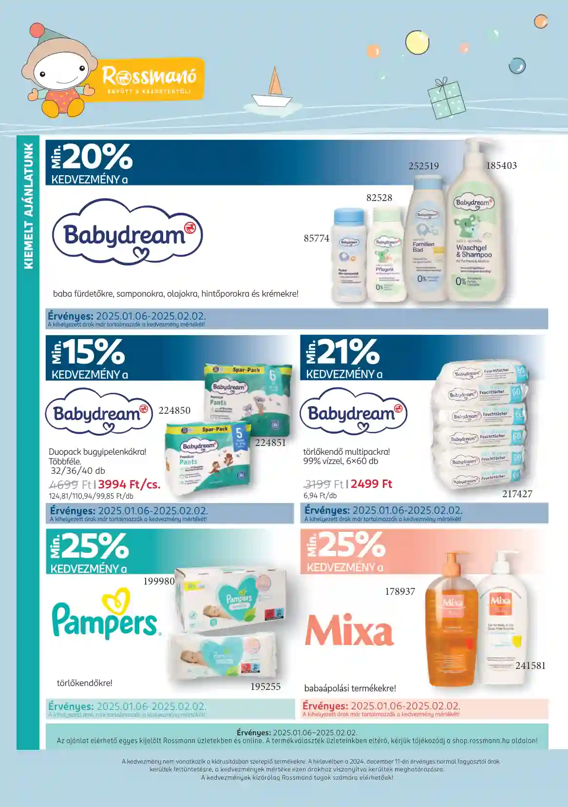 Rossmann akciós újság 2. hét (2 oldal)
