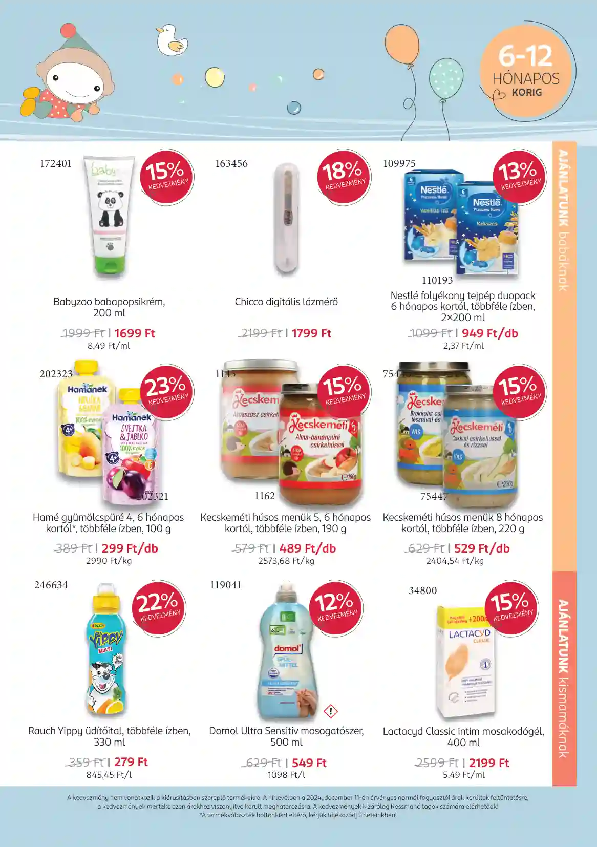 Rossmann akciós újság 2. hét (7 oldal)