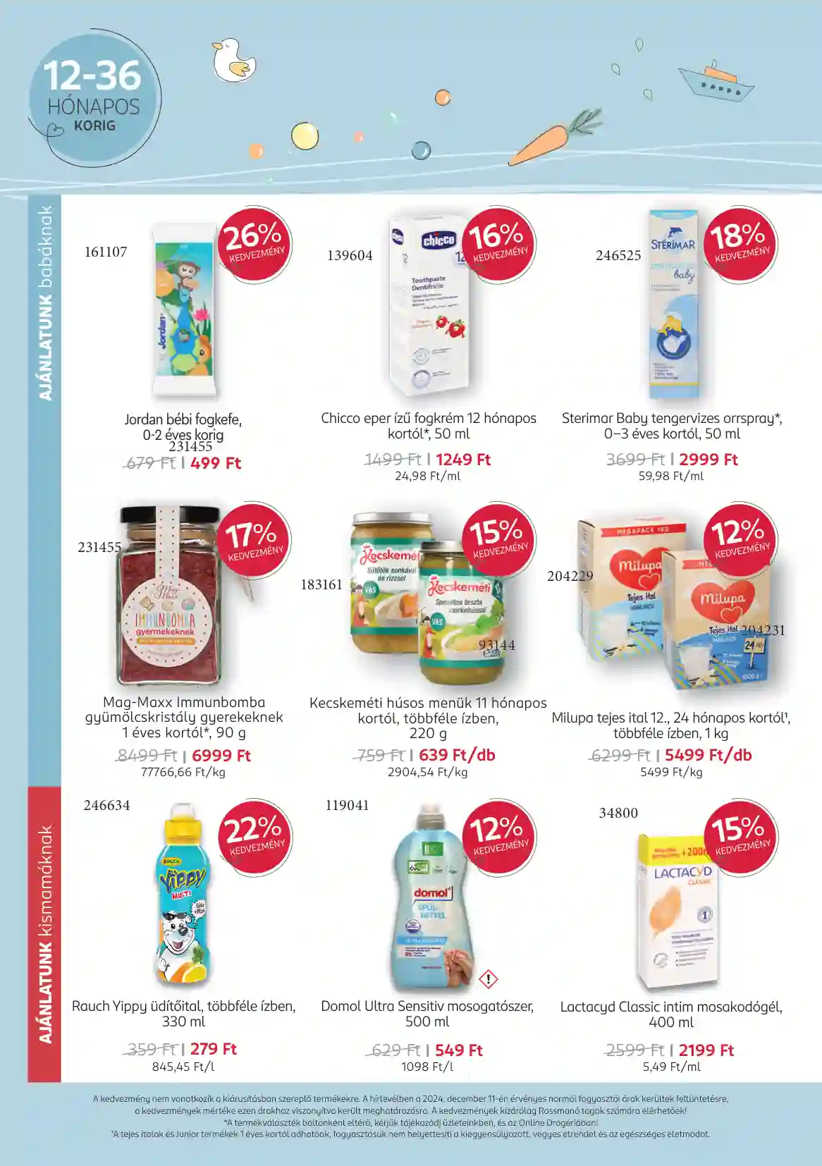 Rossmann akciós újság 2. hét (8 oldal)