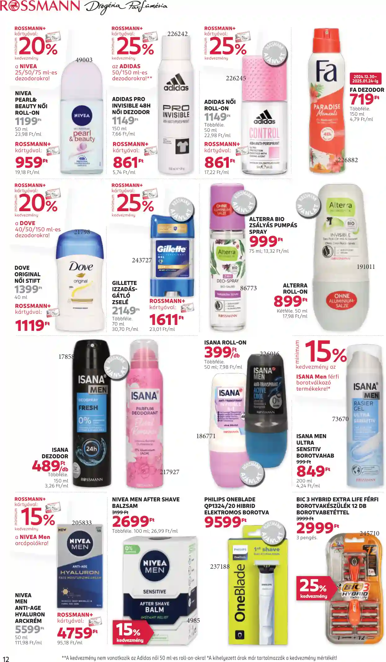 Rossmann akciós újság 3. hét (6 oldal)