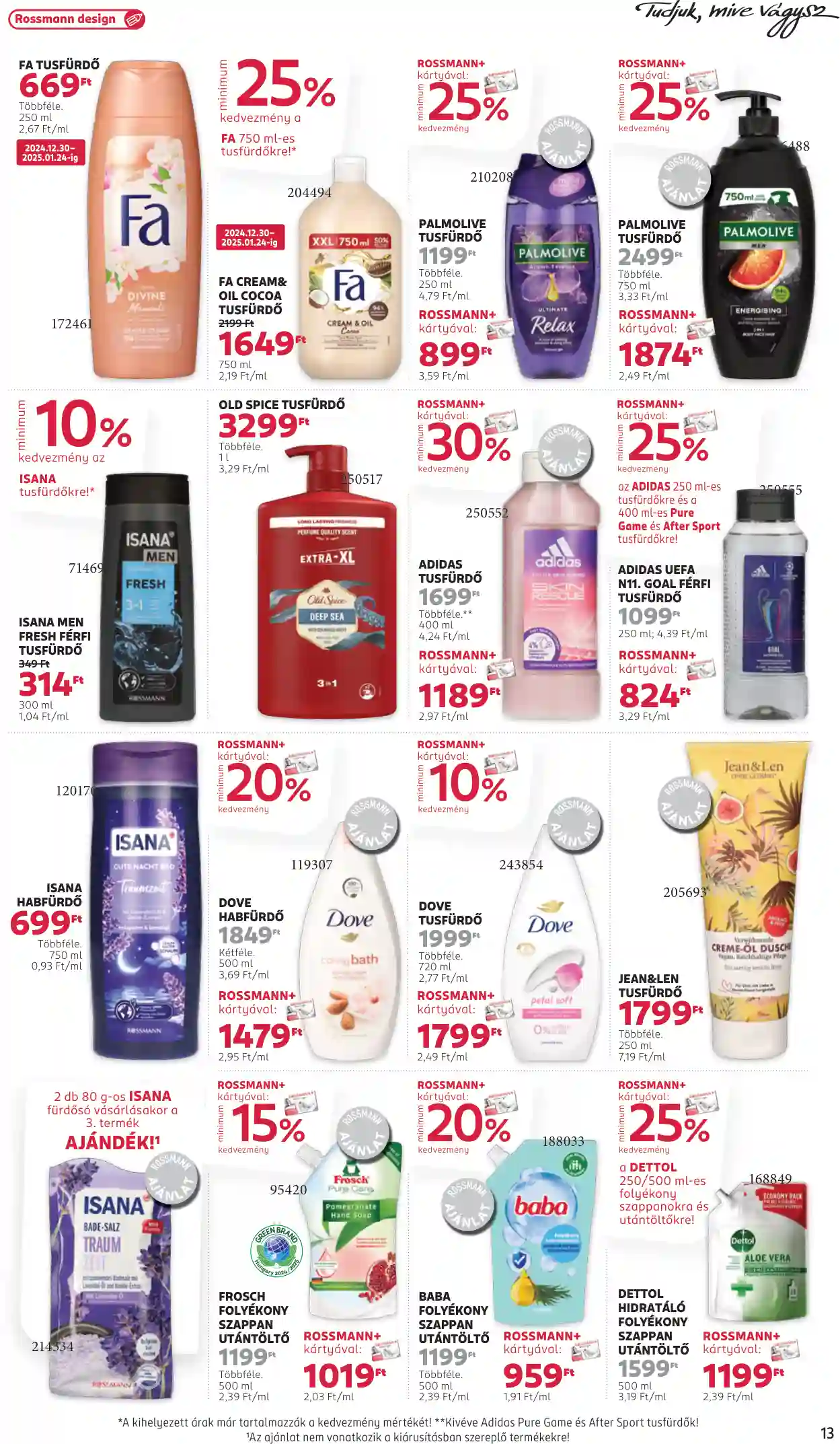 Rossmann akciós újság 3. hét (7 oldal)