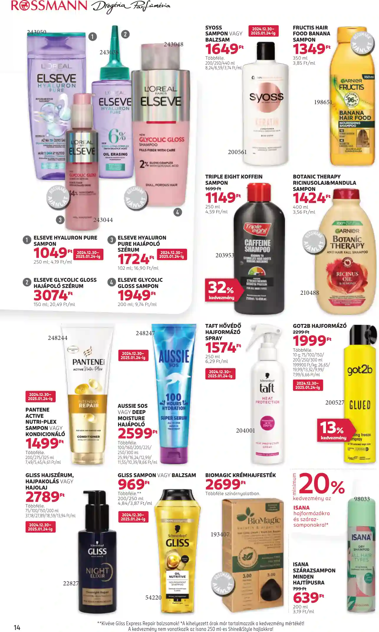 Rossmann akciós újság 3. hét (8 oldal)
