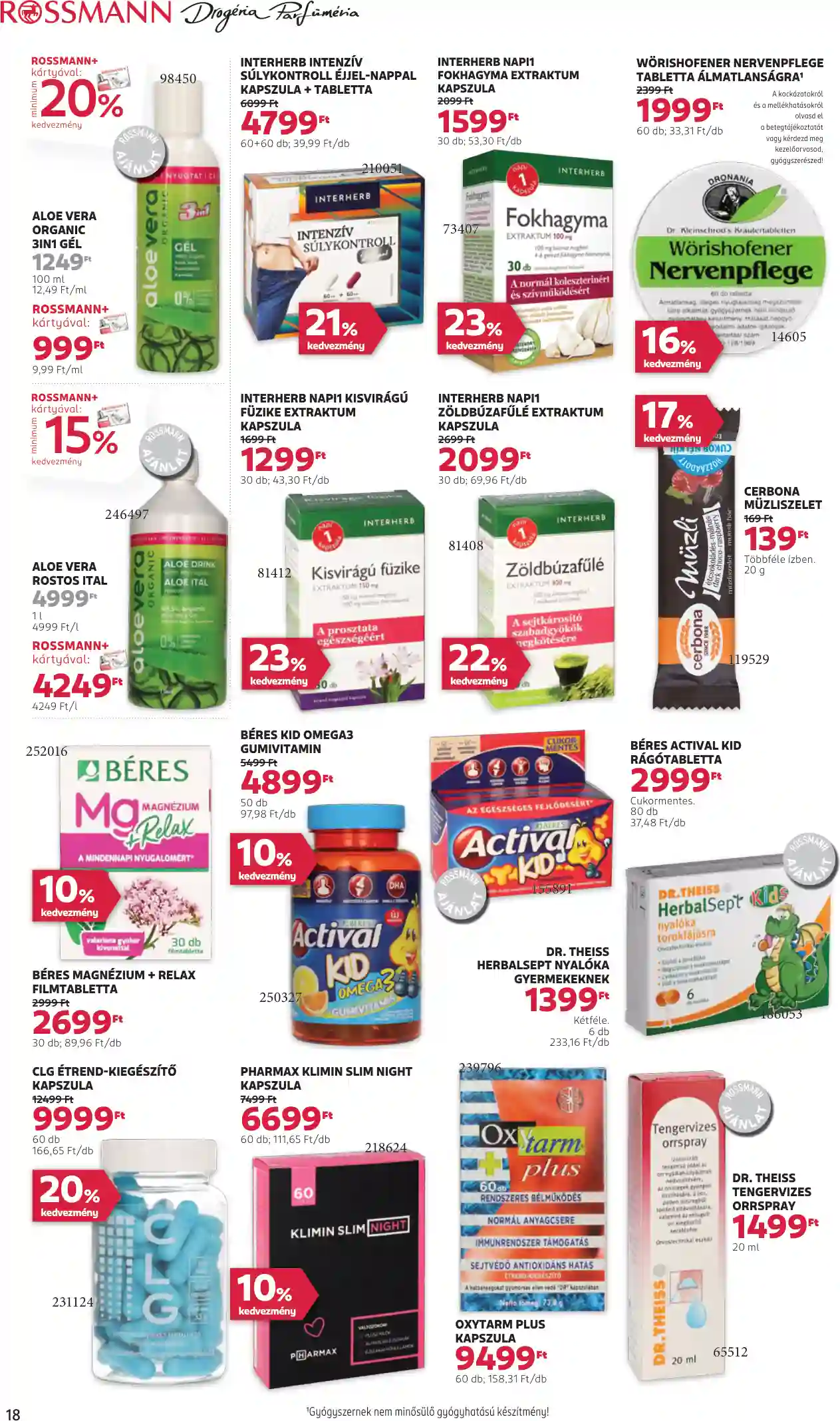 Rossmann akciós újság 3. hét (12 oldal)