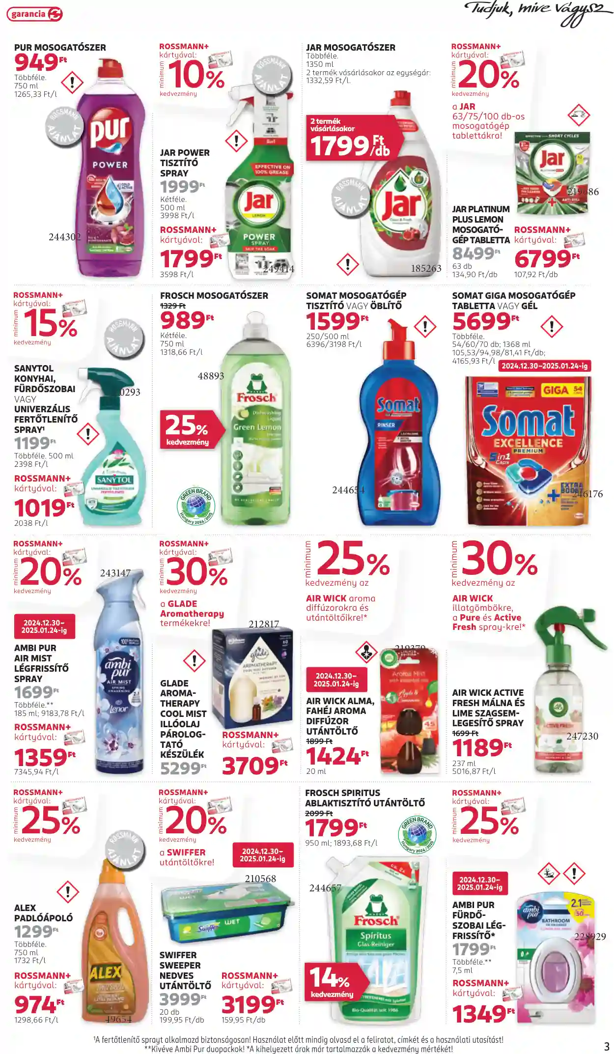Rossmann akciós újság 3. hét (13 oldal)
