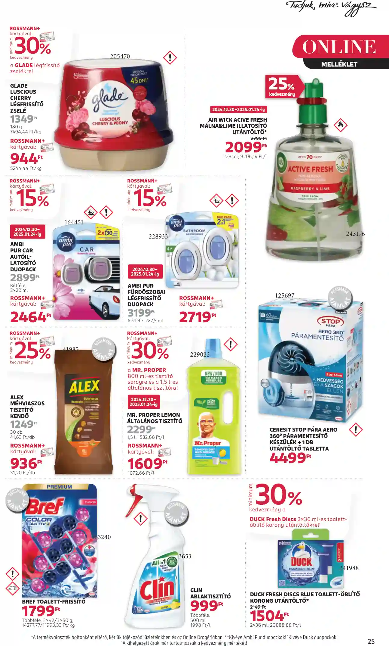 Rossmann akciós újság 3. hét (20 oldal)