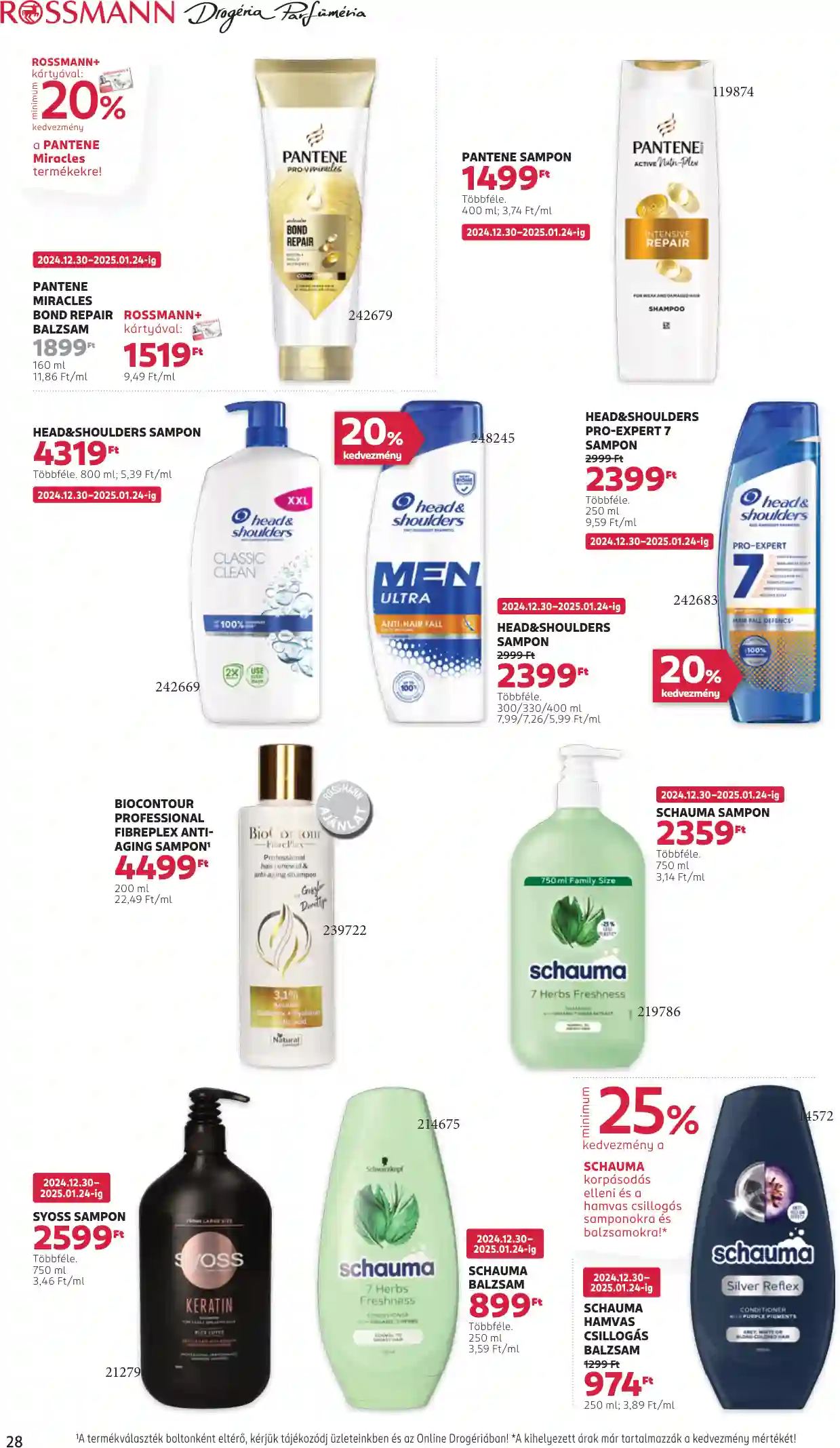 Rossmann akciós újság 3. hét (23 oldal)