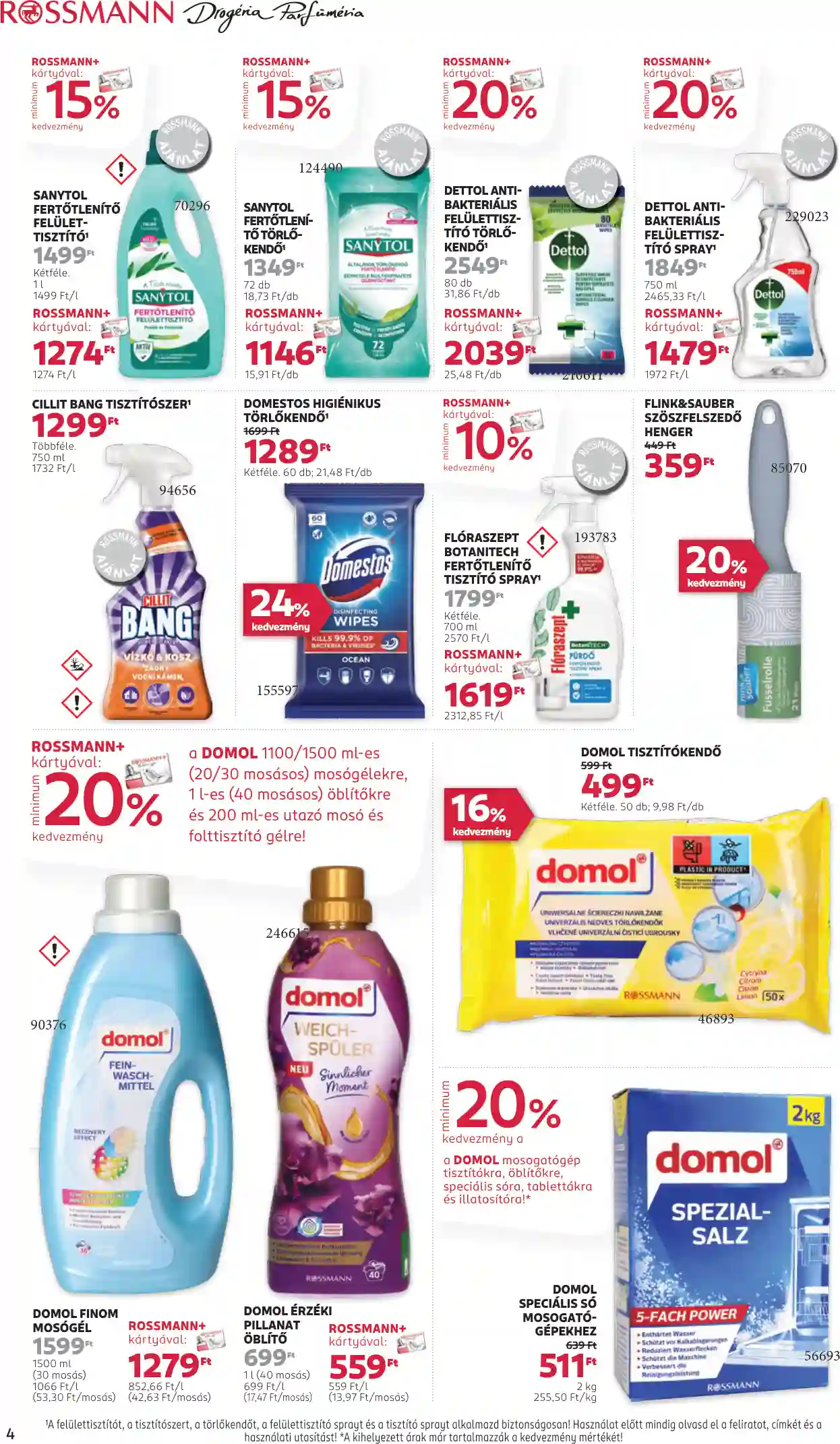 Rossmann akciós újság 3. hét (24 oldal)