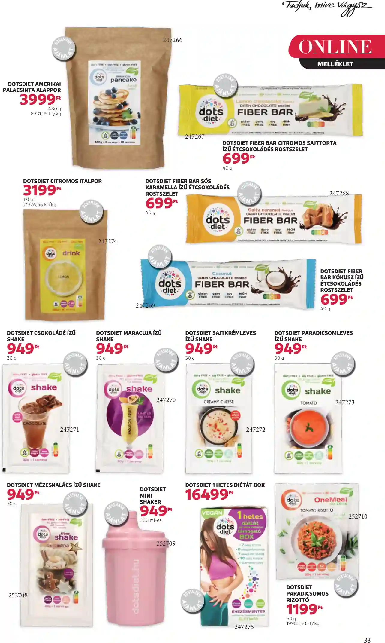 Rossmann akciós újság 3. hét (31 oldal)