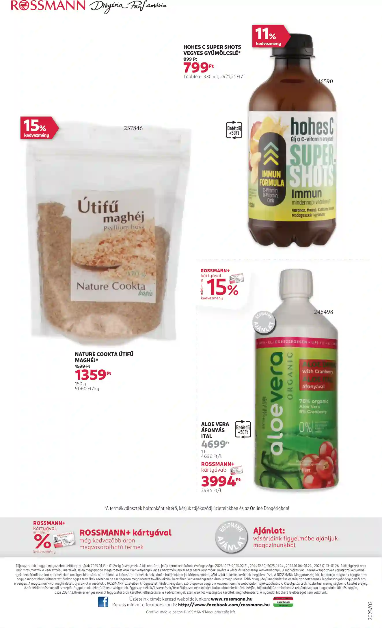 Rossmann akciós újság 3. hét (32 oldal)
