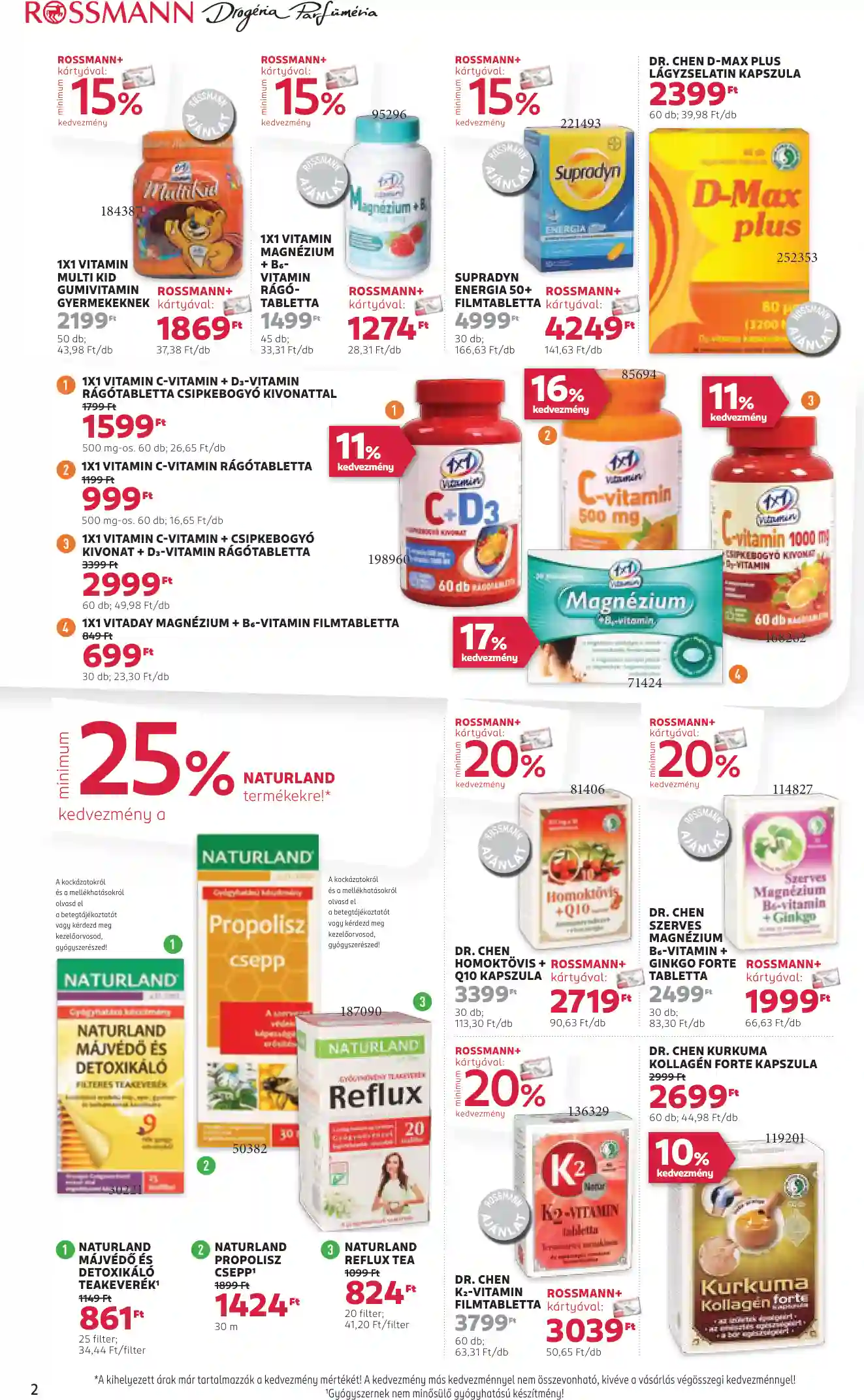Rossmann akciós újság 5. hét (2 oldal)
