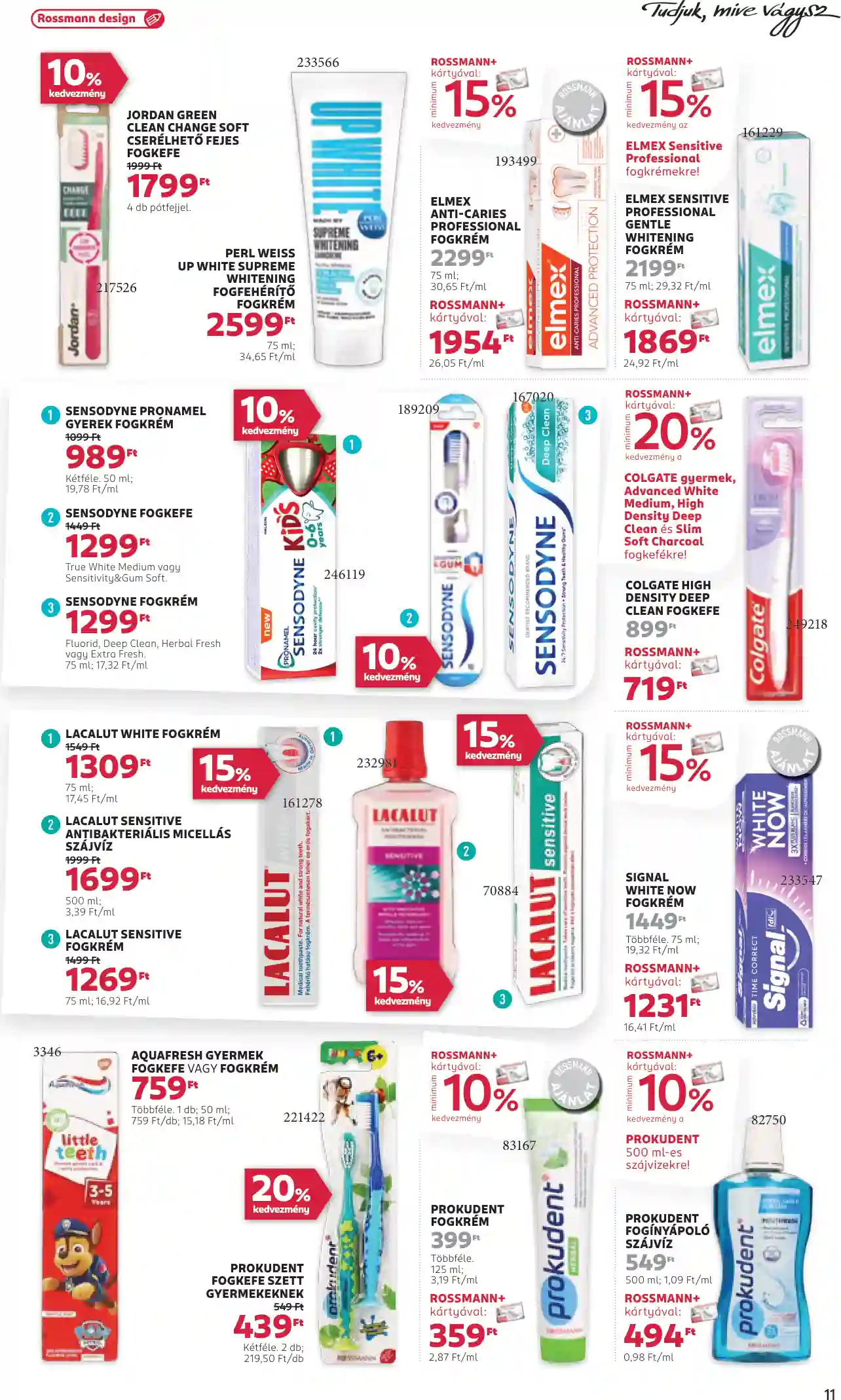 Rossmann akciós újság 5. hét (5 oldal)
