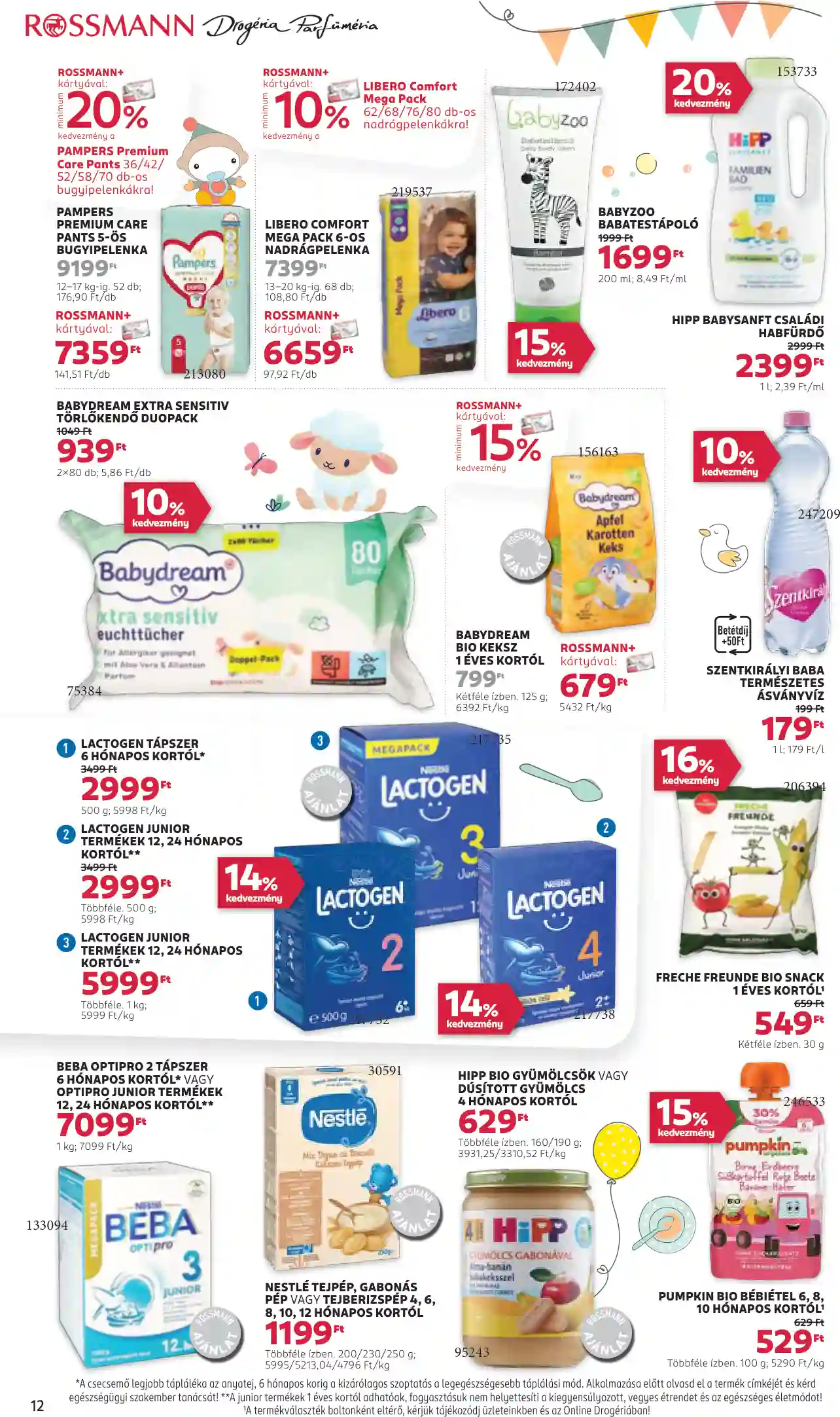 Rossmann akciós újság 5. hét (6 oldal)