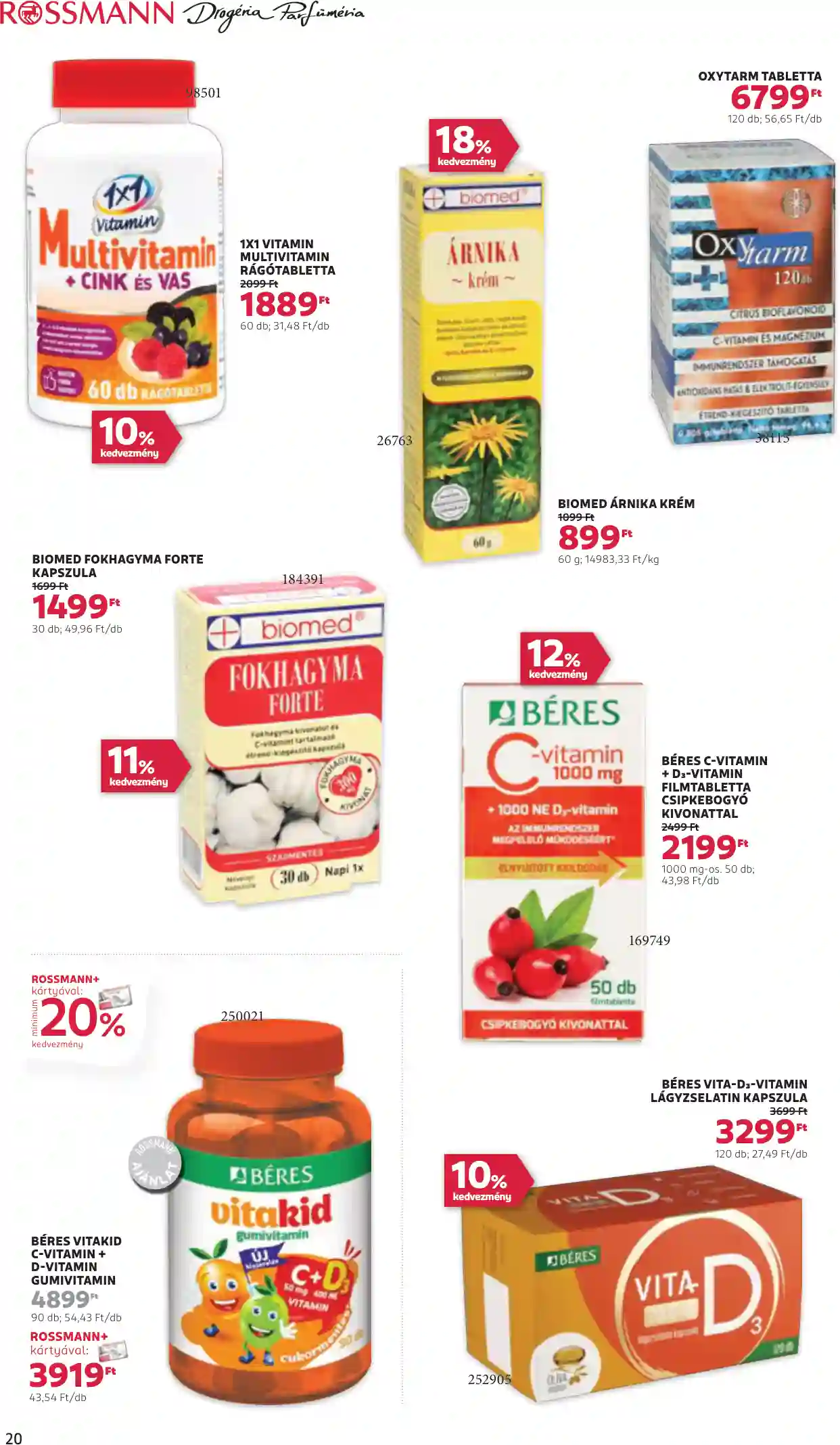 Rossmann akciós újság 5. hét (15 oldal)