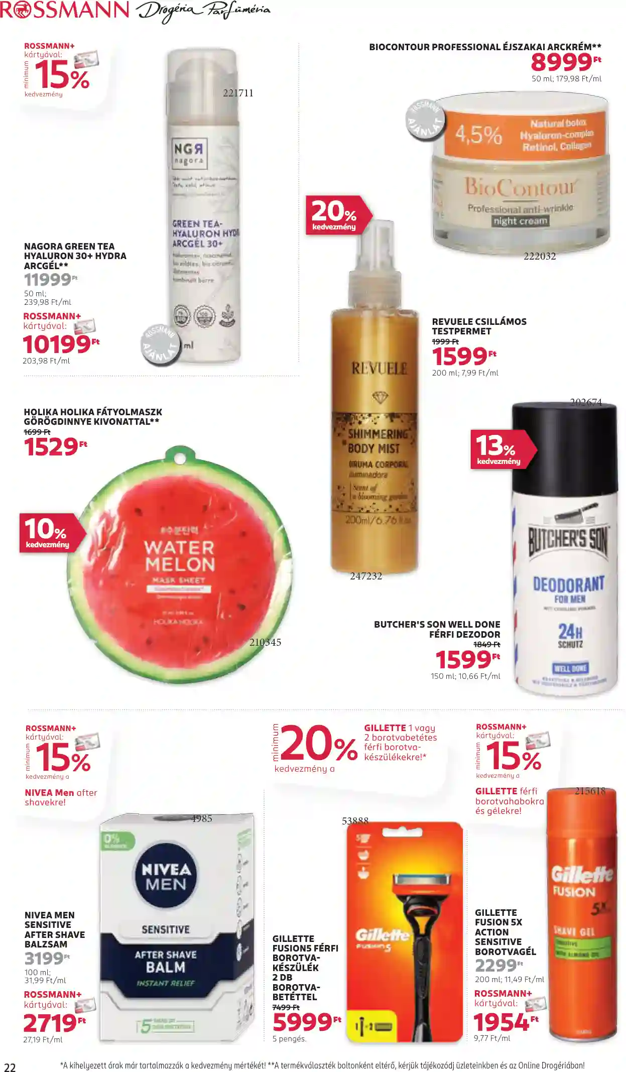 Rossmann akciós újság 5. hét (17 oldal)