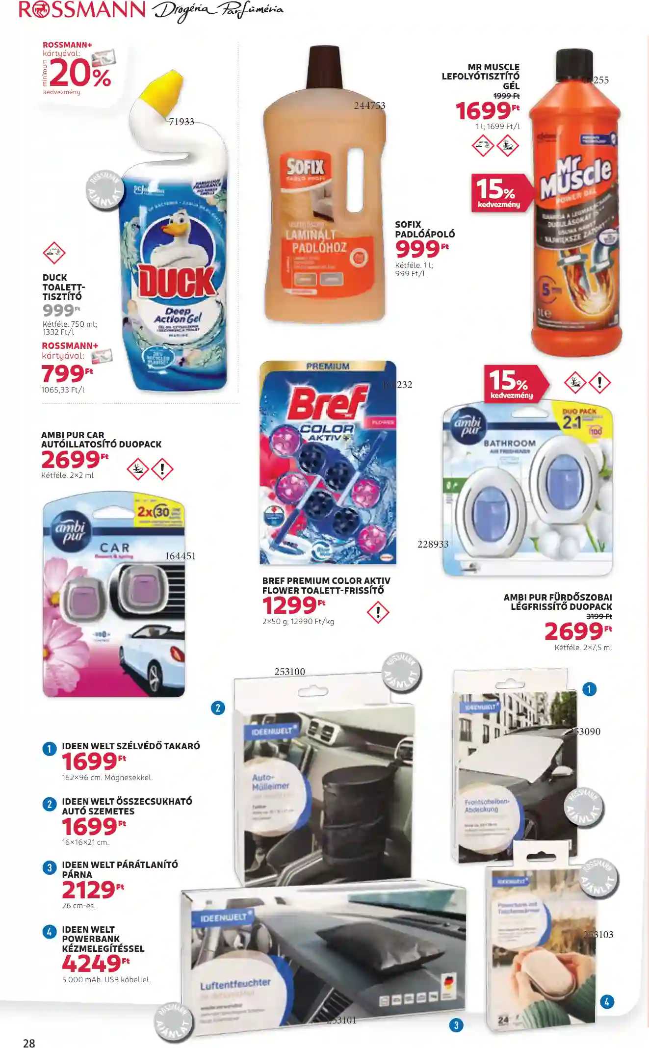 Rossmann akciós újság 5. hét (26 oldal)