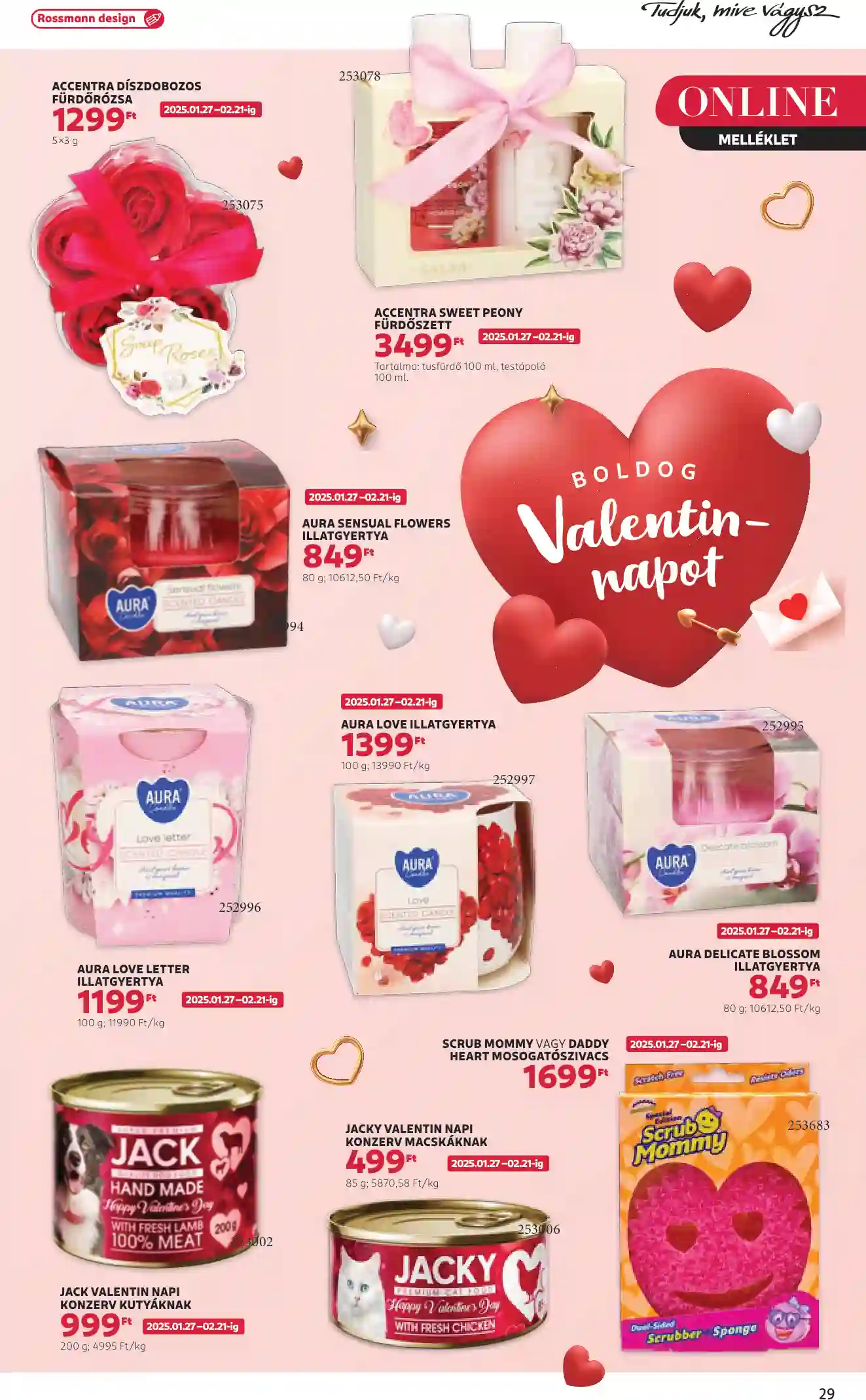 Rossmann akciós újság 5. hét (27 oldal)