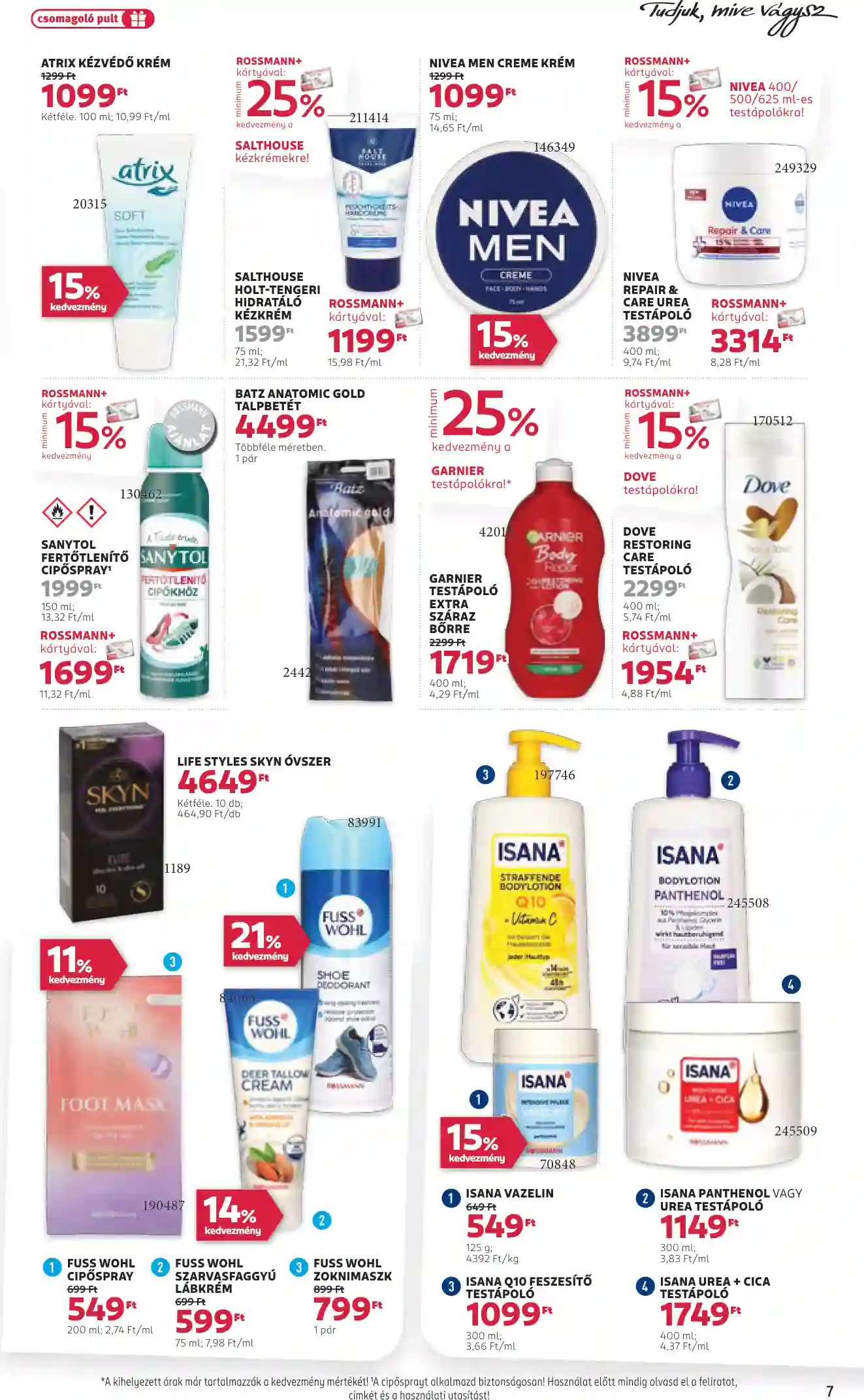 Rossmann akciós újság 5. hét (31 oldal)
