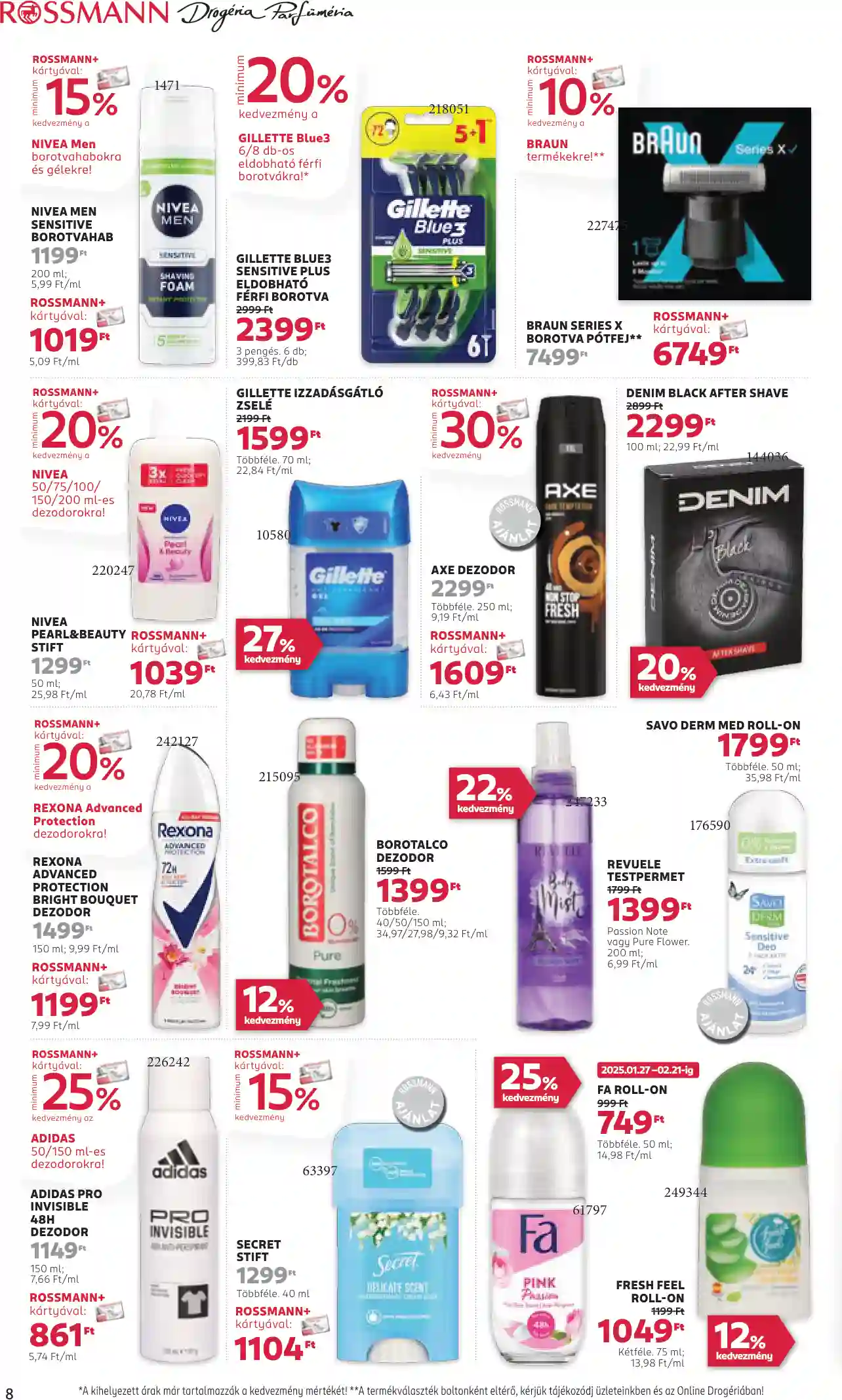 Rossmann akciós újság 5. hét (32 oldal)